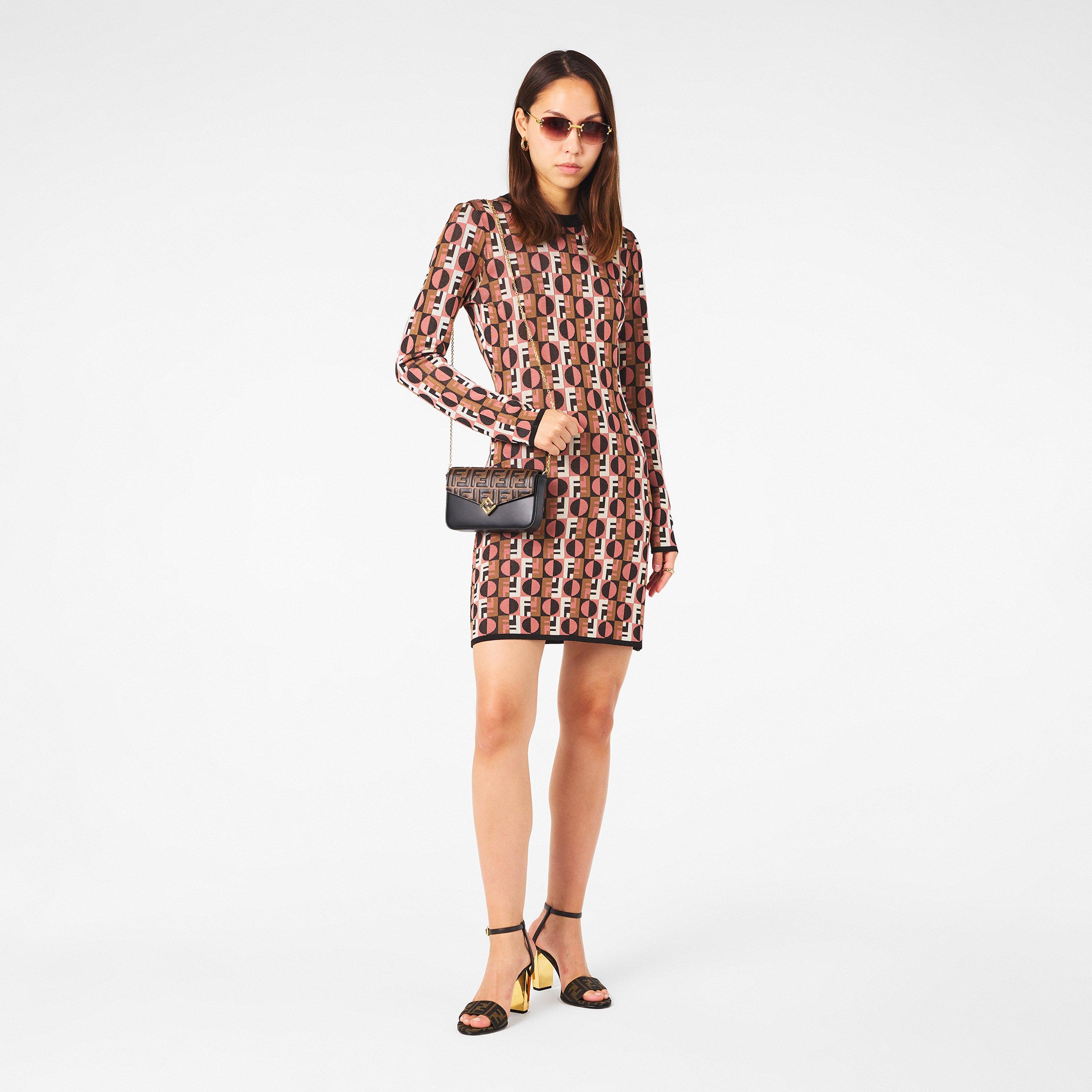 Maya/Nero - Fendi - FF Diamonds Wallet On Chain - 6