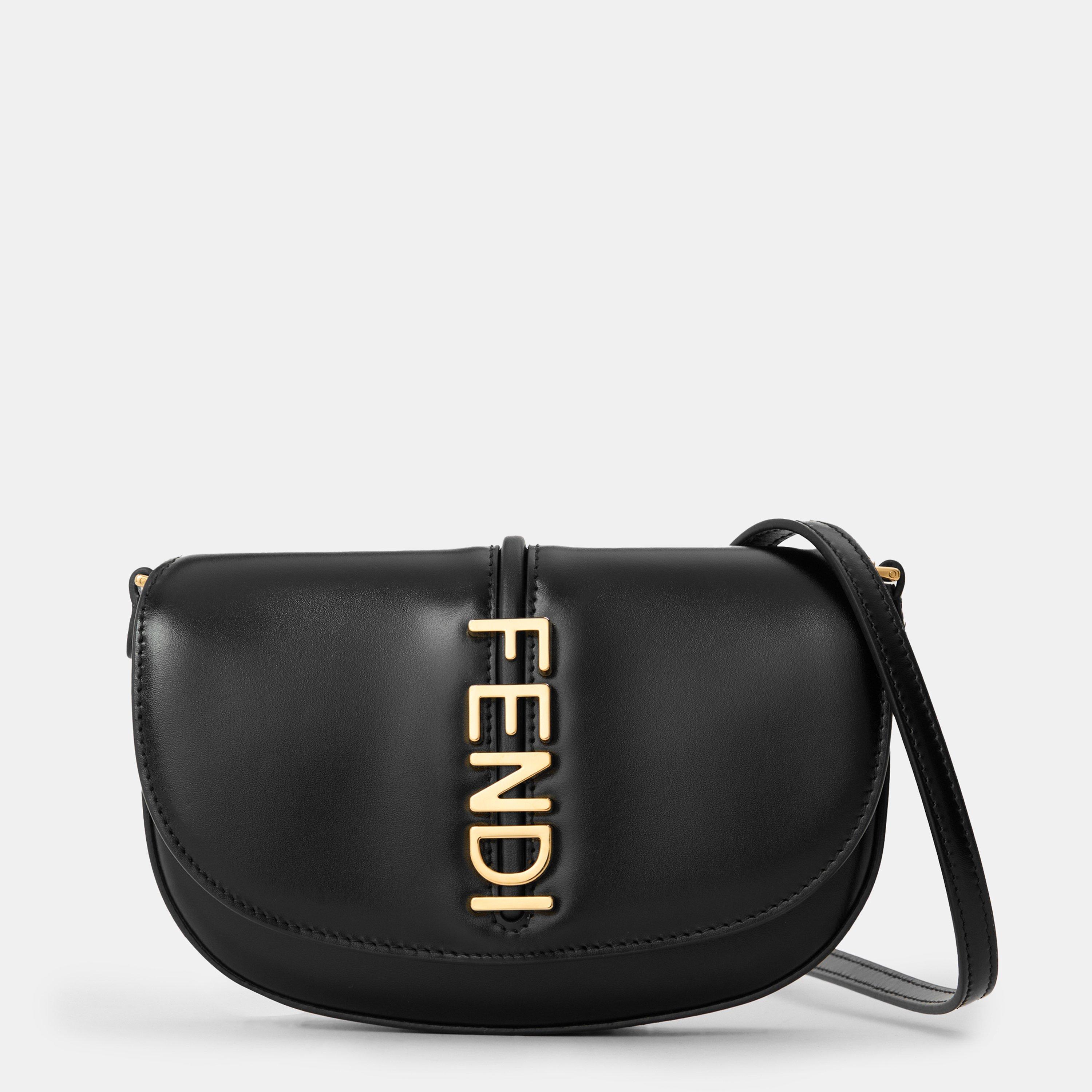 Fendi Women's Fendigraph Saddle Bags - Nero