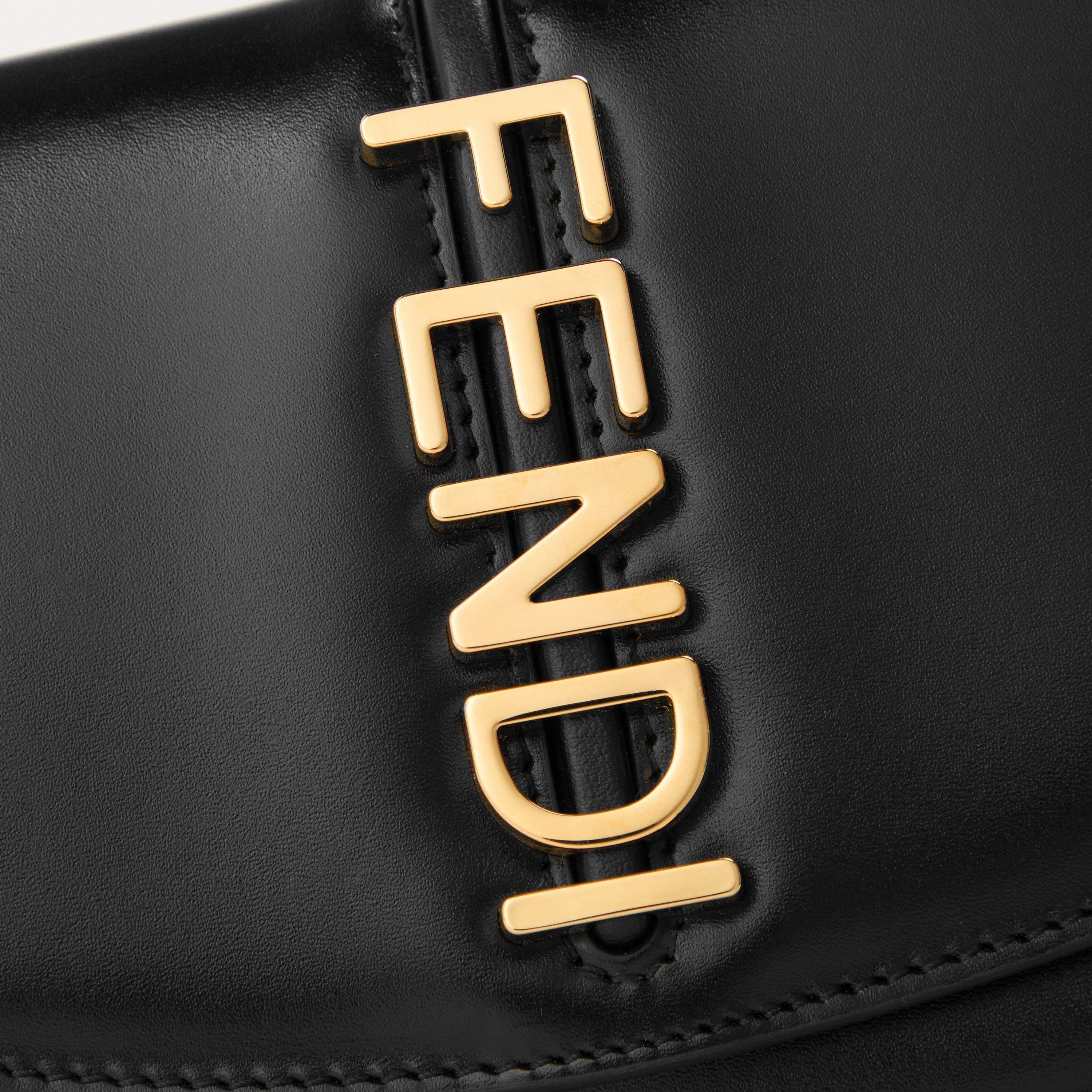 Nero - Fendi - Women's Fendigraph Saddle Bags - 4