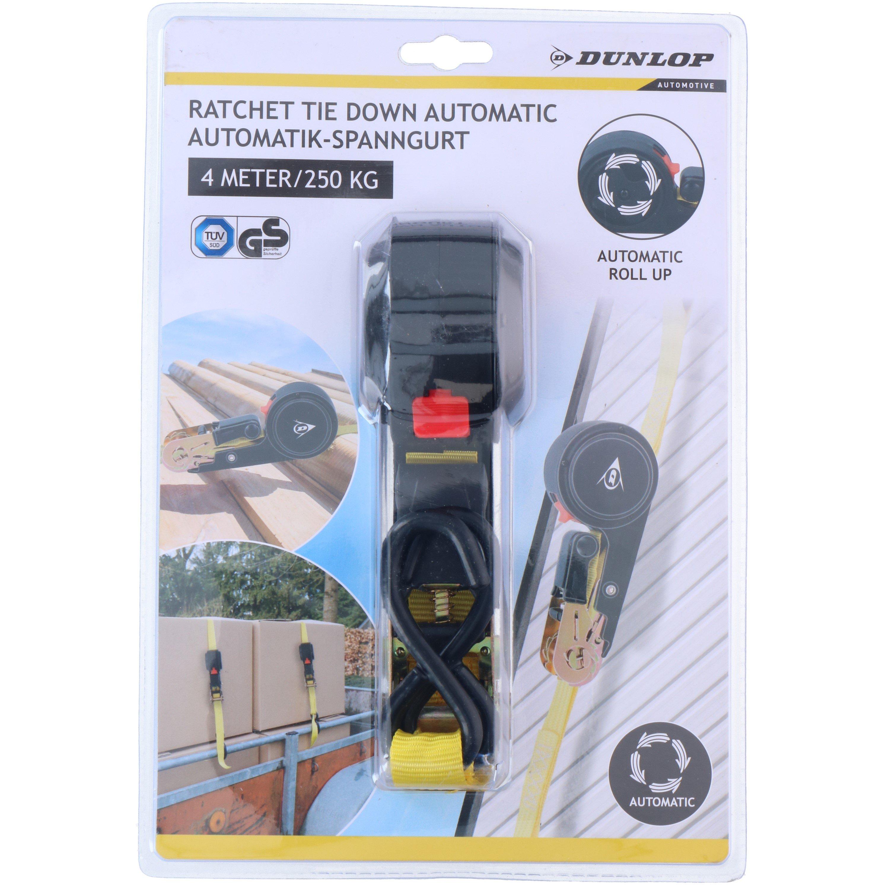 4m/250kg - Dunlop - Luggage Straps - 3