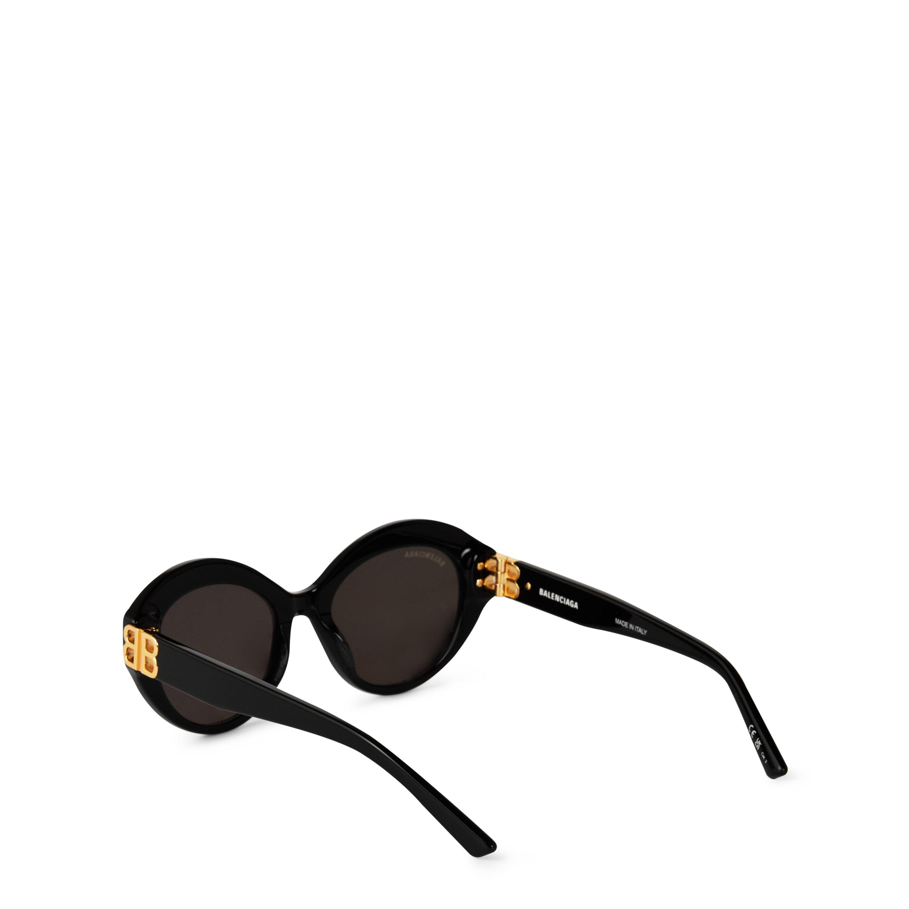 Black-Gold-Grey - Balenciaga - Balenciaga Sunglasses Bb0133s - 5