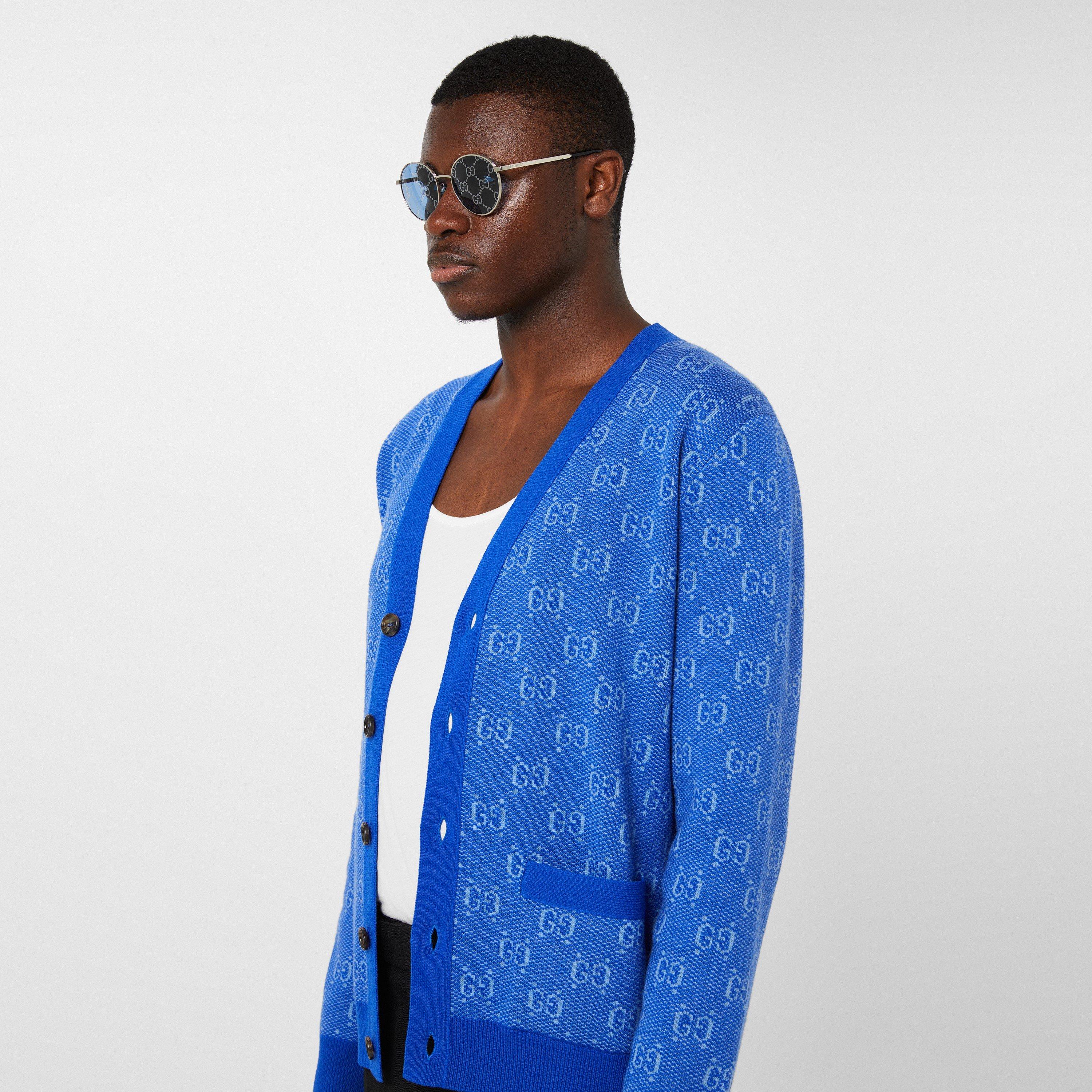 Silver/Blue - Gucci - Sunglasses GG0944sa - 2