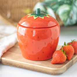 Something Different Strawberry Shaped Candle Jar