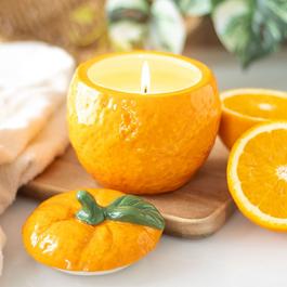 Something Different Orange Shaped Candle Jar