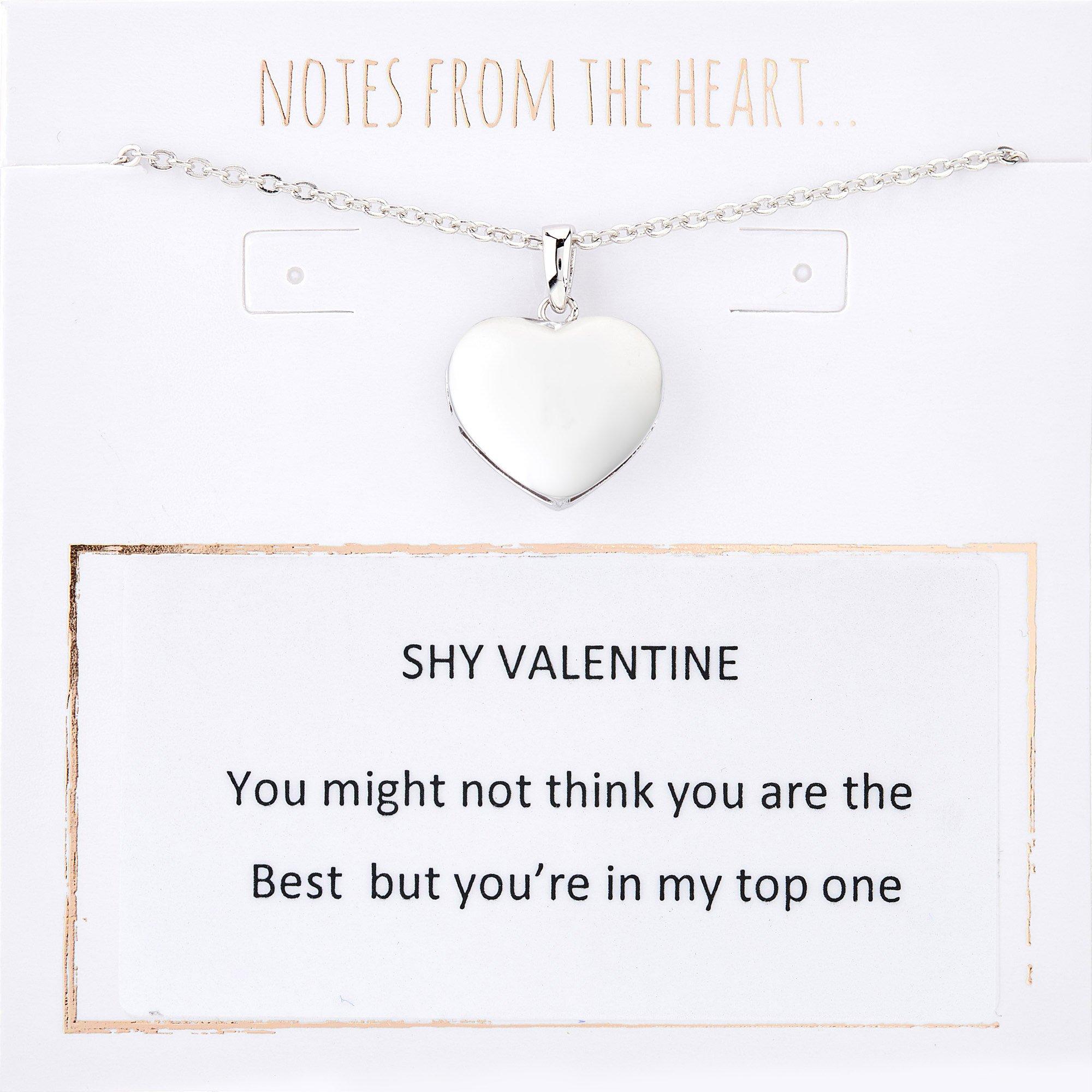 Silver - Notes From The Heart - NFTH - SHY VALENTINE