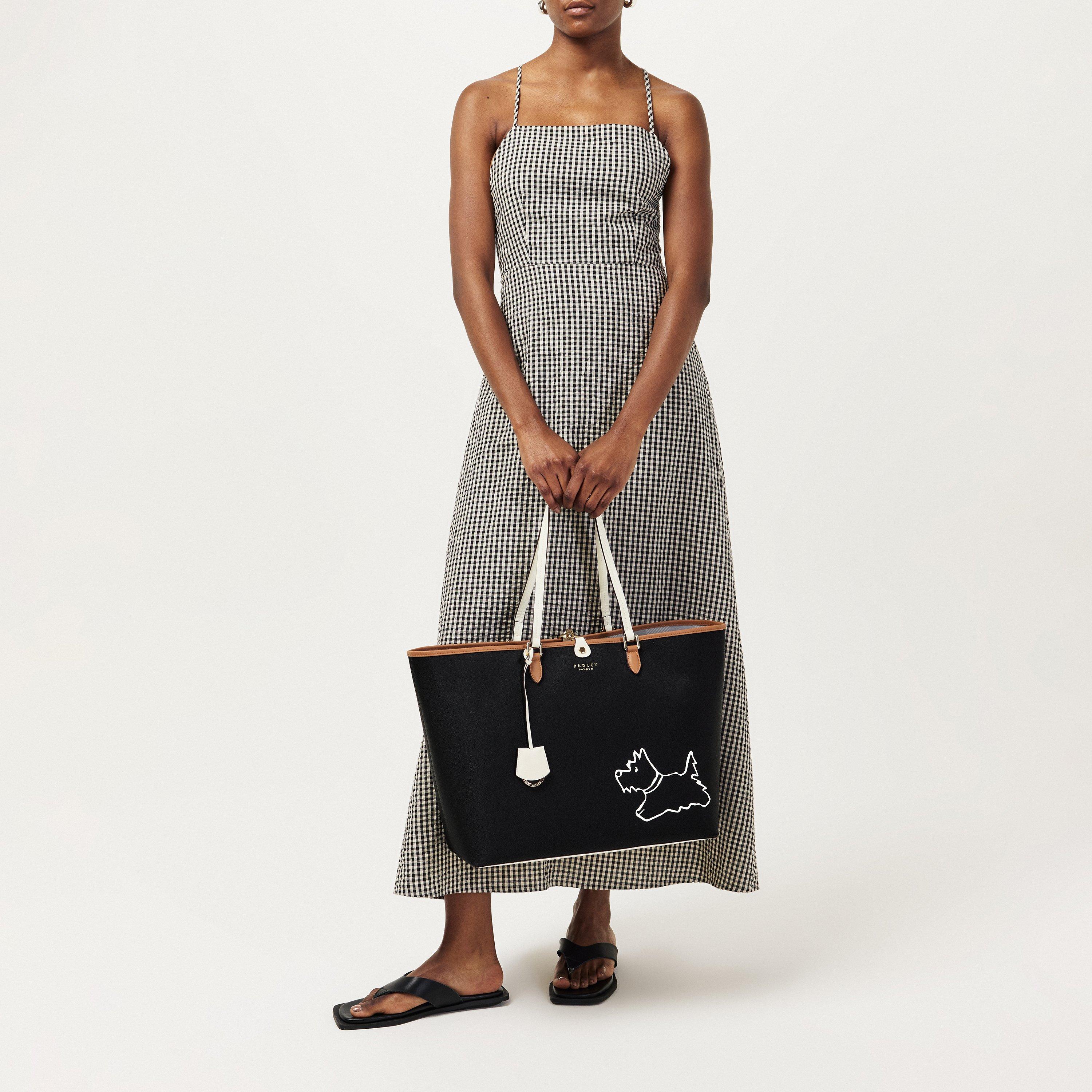 Schwarz - Radley - Palace Gardens Large Shoulder Bag - 3