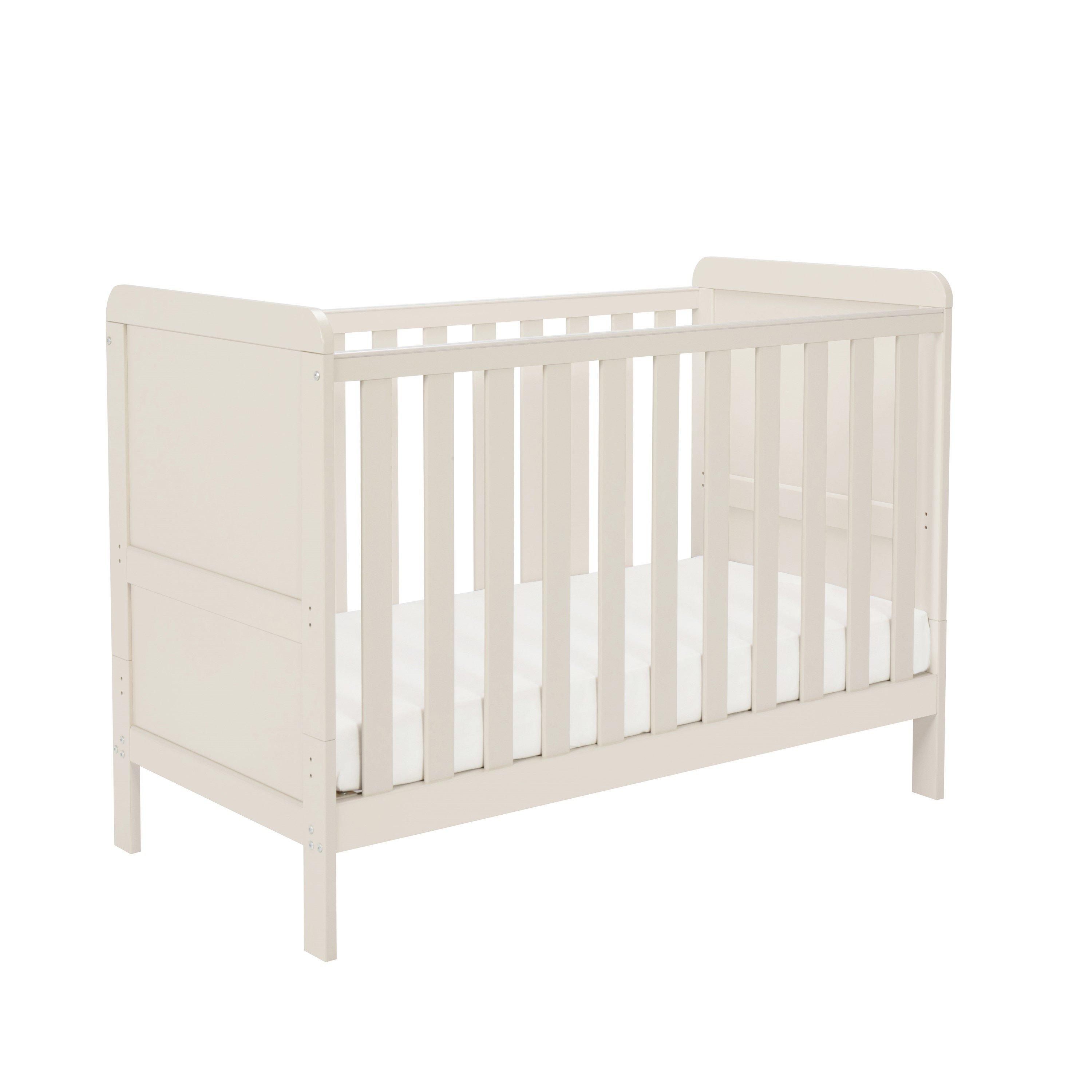 Babymore  Newborn Caro Urban Mini Cot Bed - Cashmere - 60x120