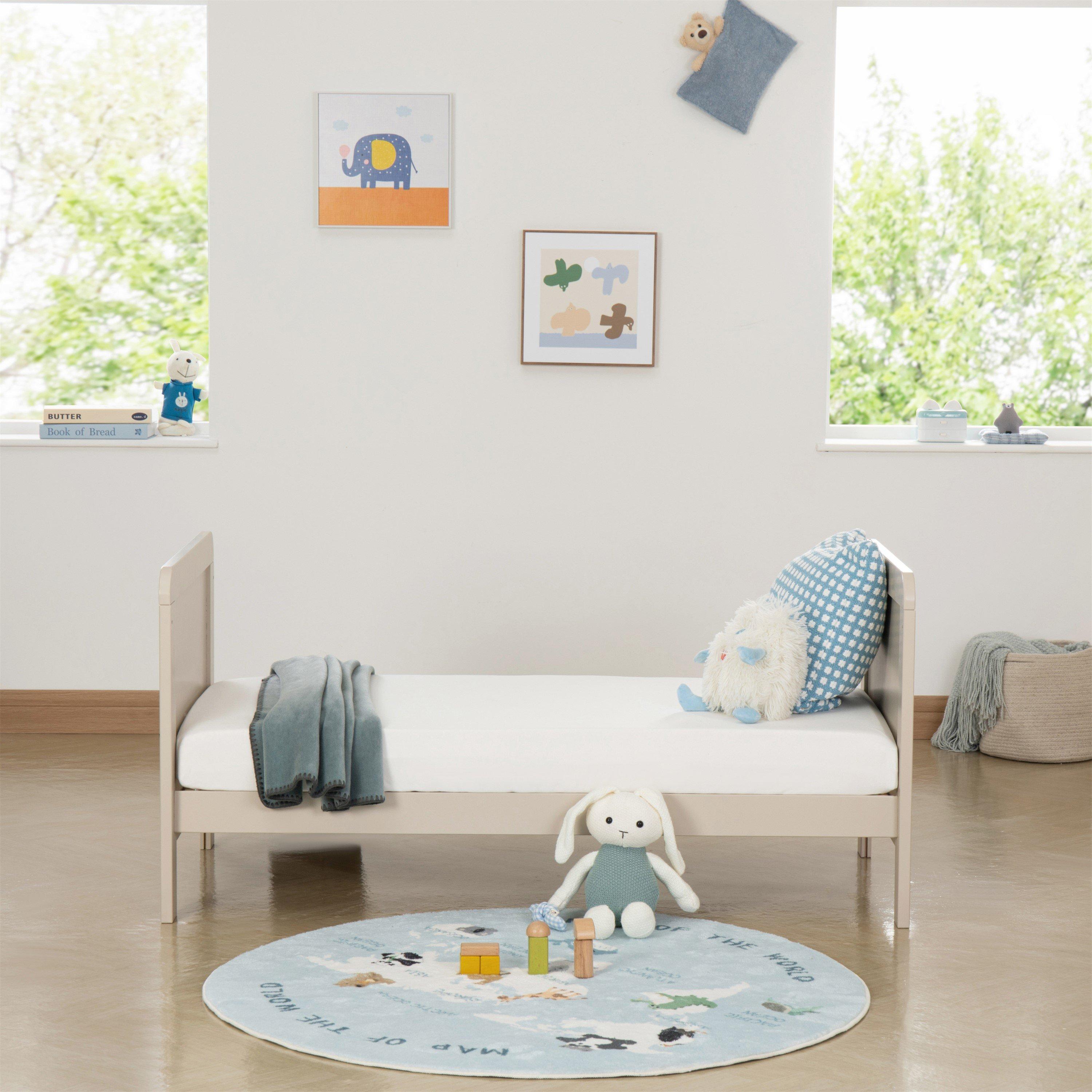 Cashmere - Babymore - Babymore Caro Urban Mini Cot Bed - Cashmere - 5
