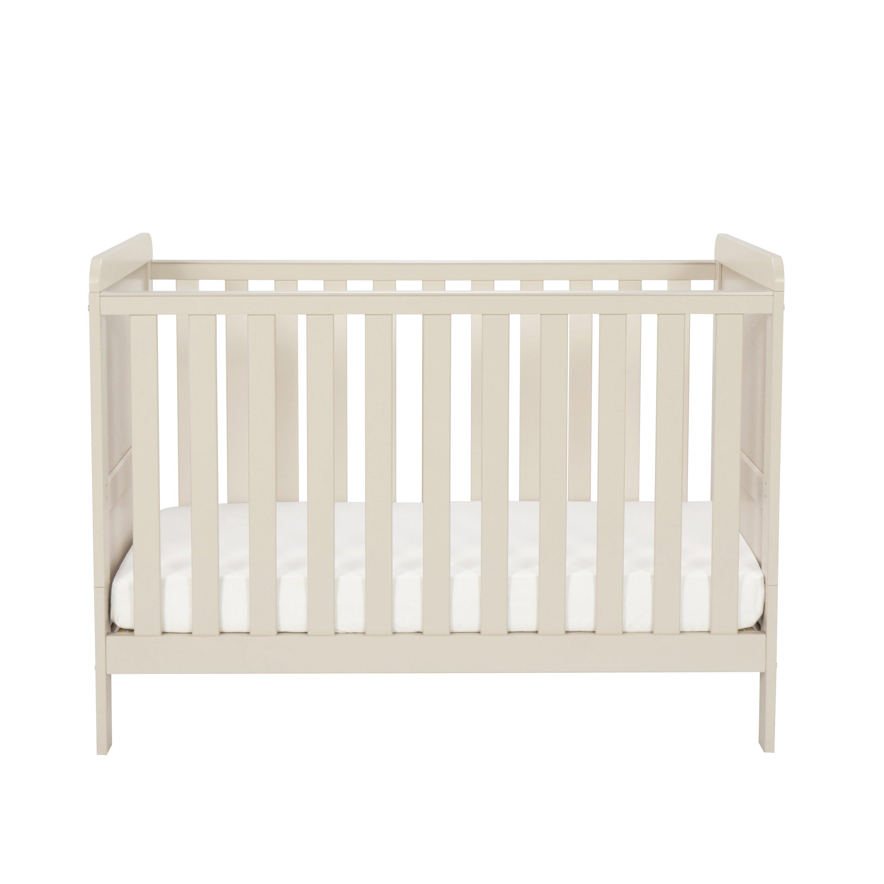 Cashmere - Babymore - Babymore Caro Urban Mini Cot Bed - Cashmere - 7