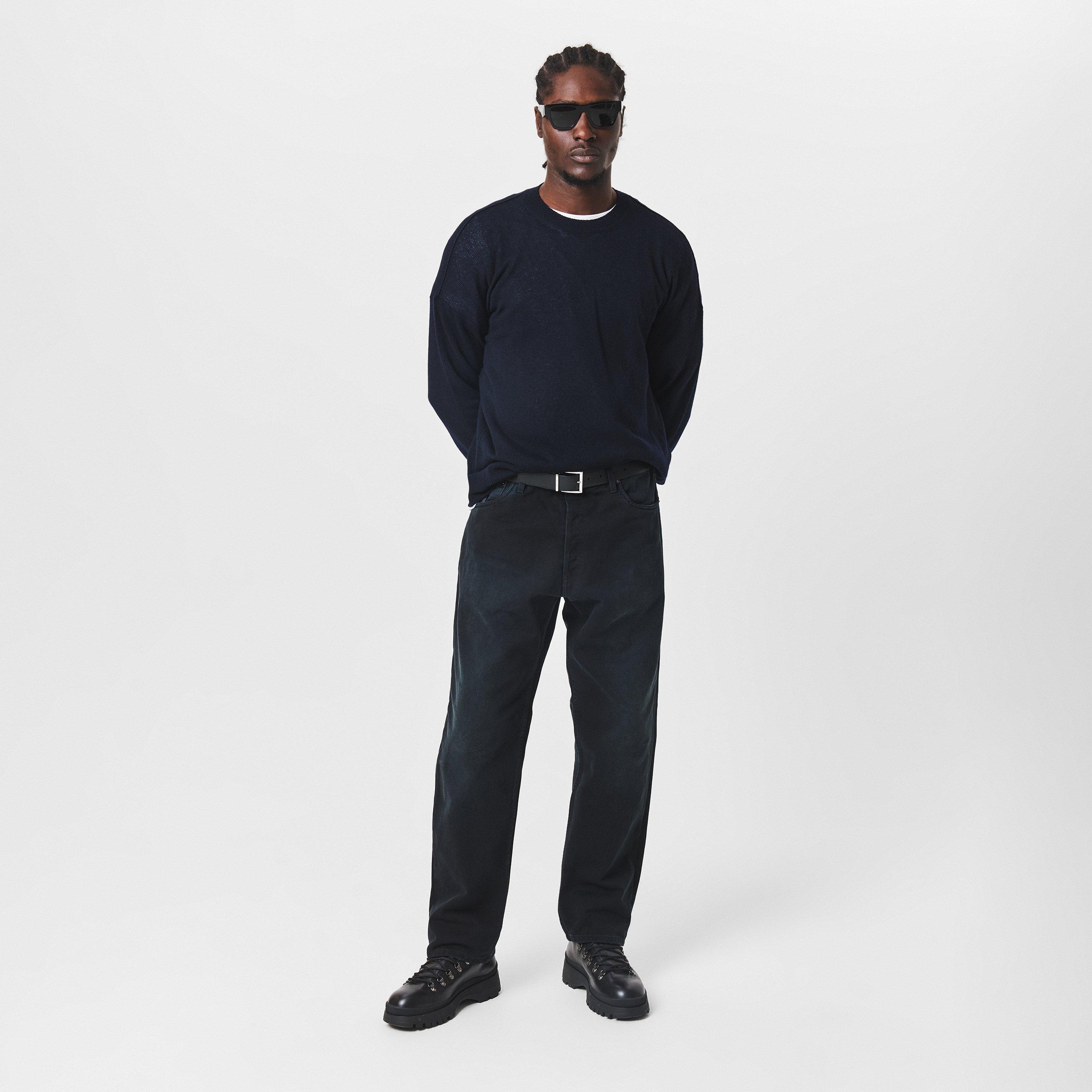 Nero - Prada - Reversible Saffiano Leather Belt - 5