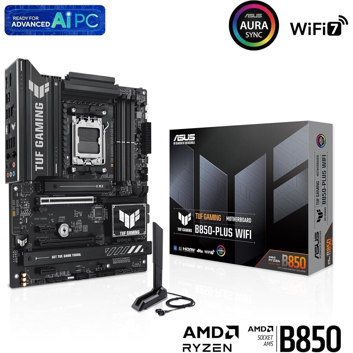 ASUS | TUF GAMING B850-PLUS WIFI - AMD Motherboard | Sports Direct