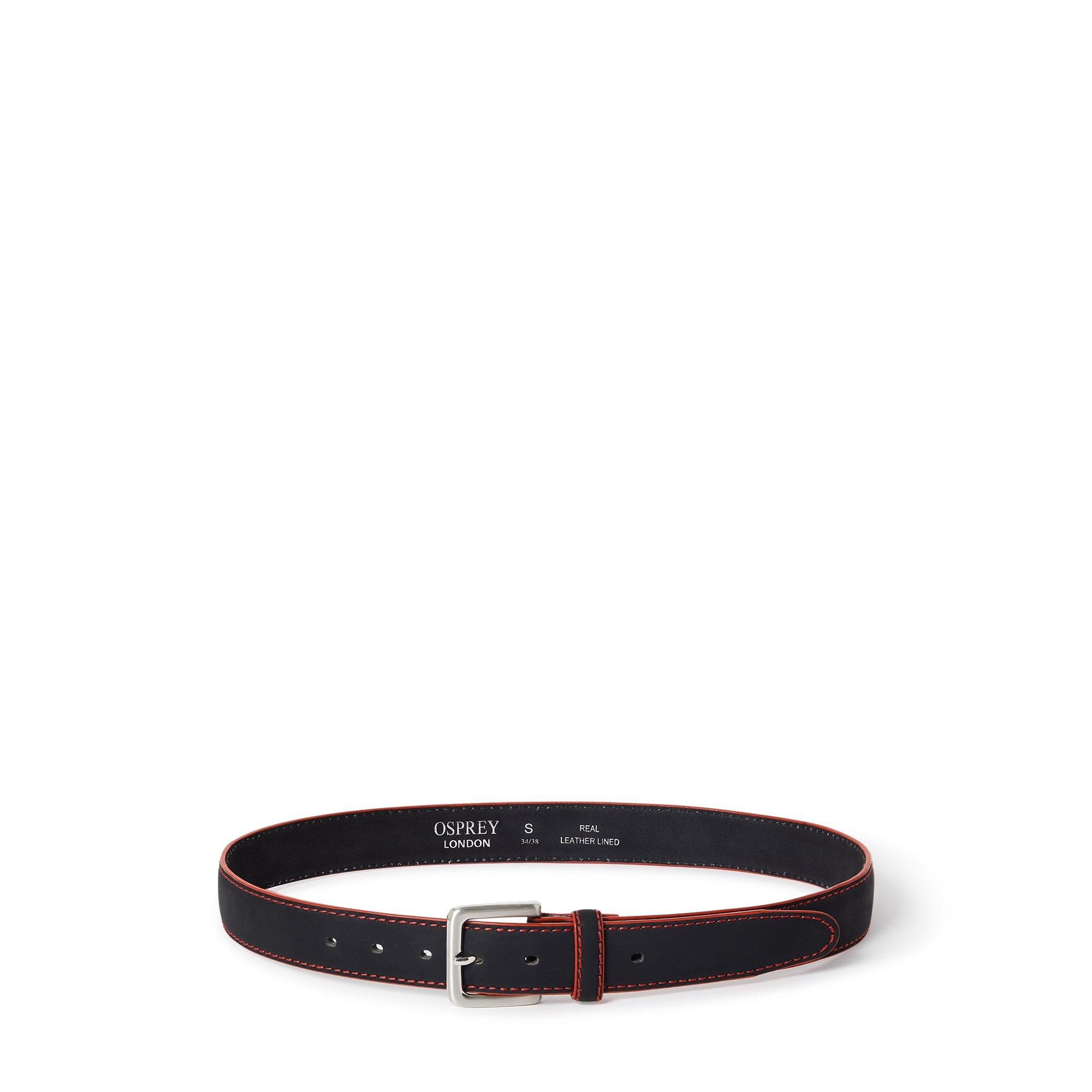 Osprey London Men's Osprey Dickens Belt - Blk/Red - 75