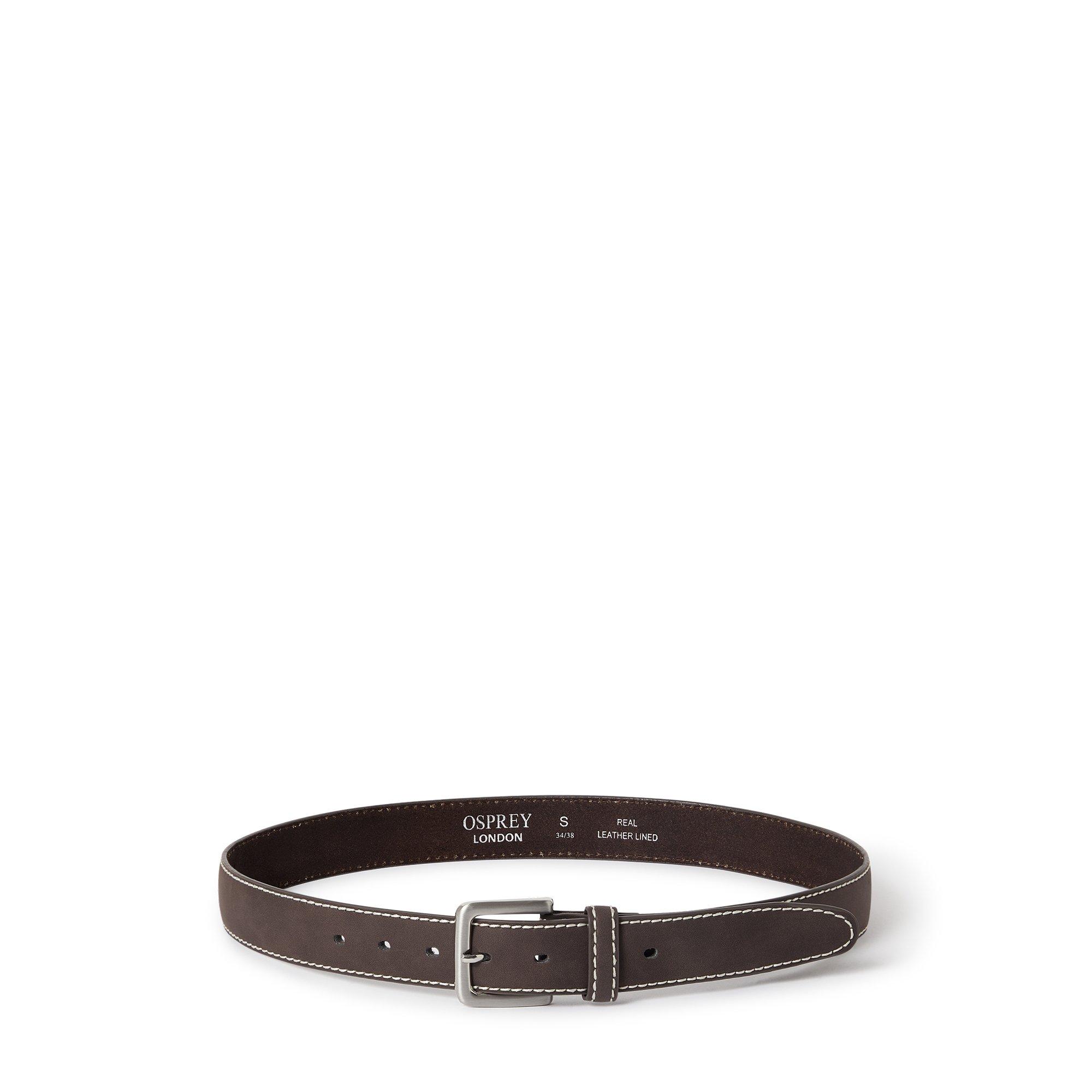 Osprey London Men's Osprey Dickens Belt - Chocolate - 85