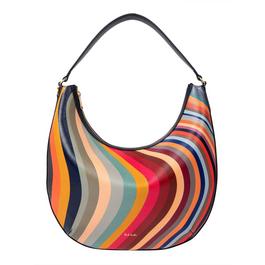 Paul Smith Leather Swirl Hobo Bag