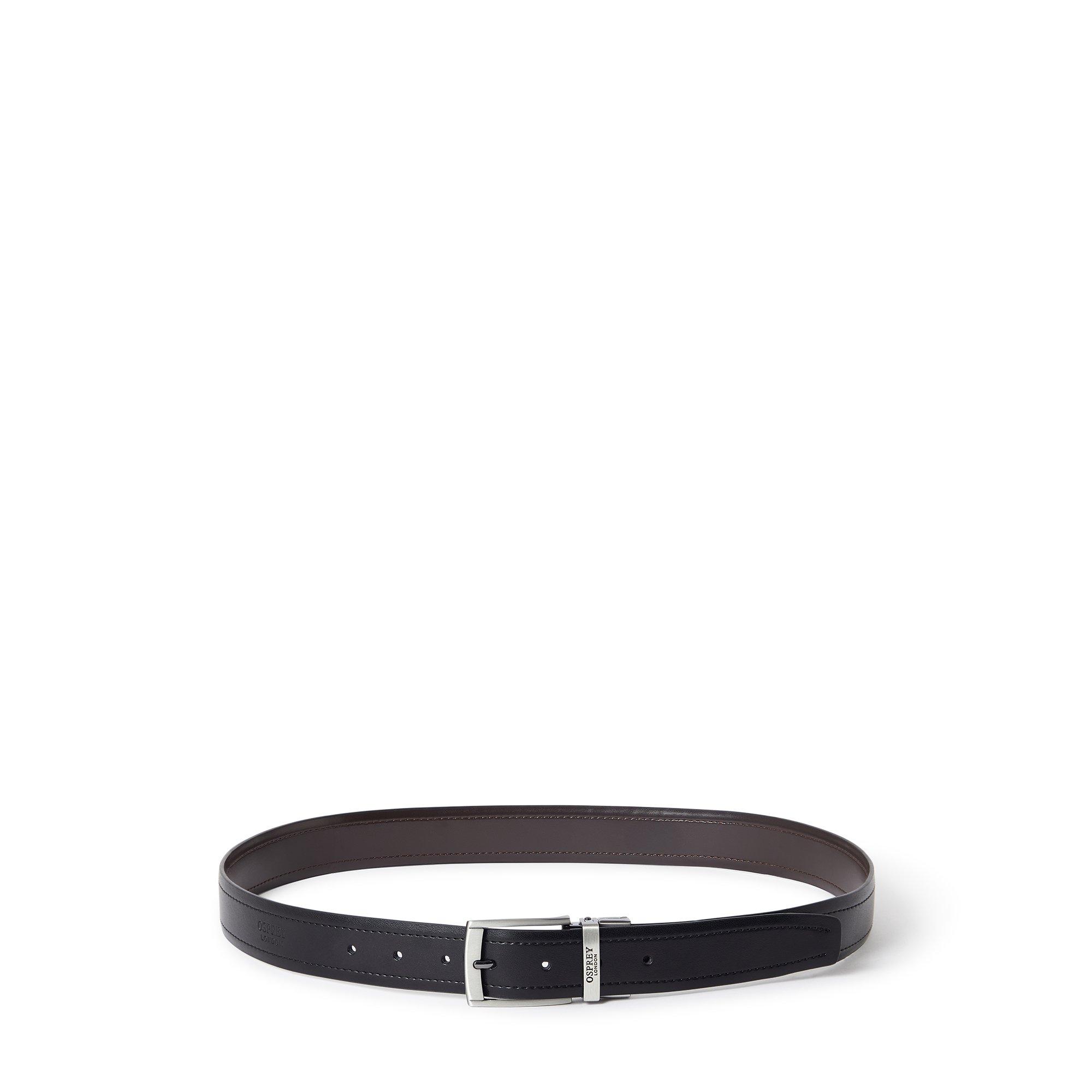 Osprey London Men's Osprey Darwin Reversible Belt - Blk/Choc - 85