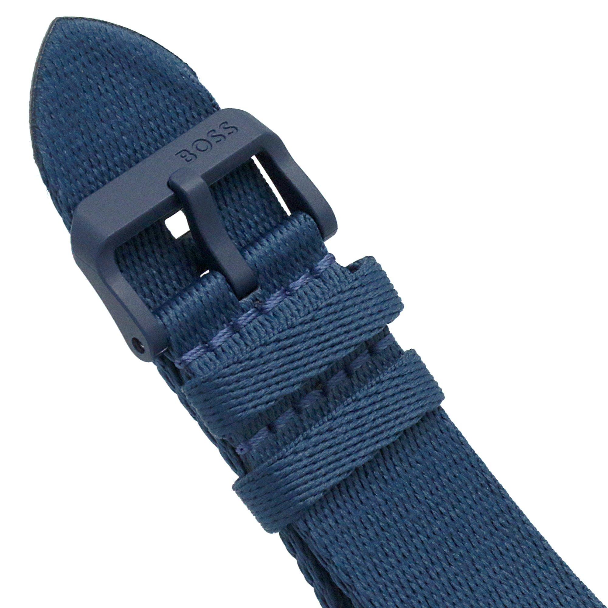 Blue - Boss - Men's Admiral Ocean Solar Powered Watch - 6