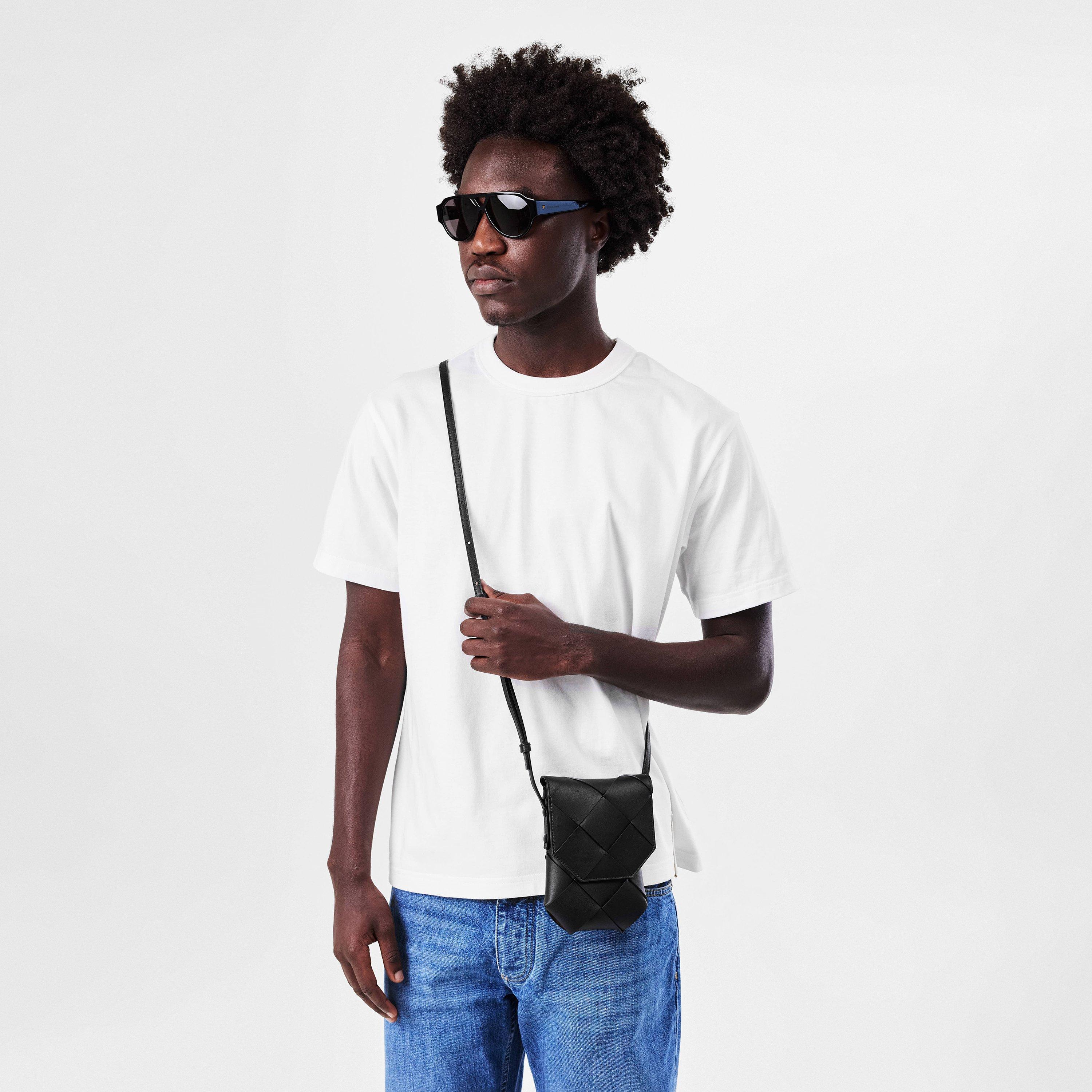 Black - Bottega Veneta - Diago Phone Pouch - 3