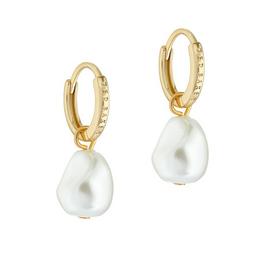 Ted Baker Pearl Huggie Earrings