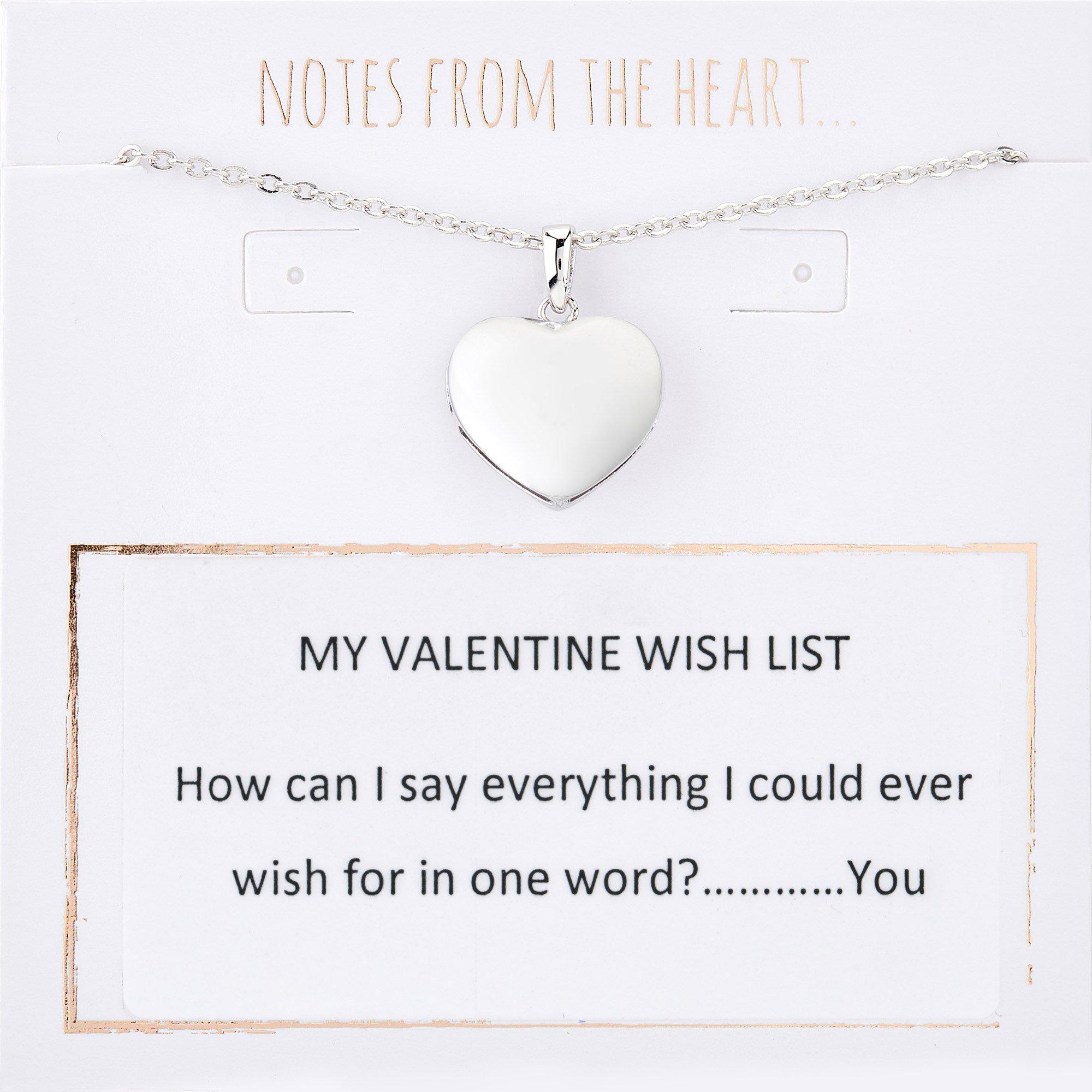 Silver - Notes From The Heart - NFTH - MY VALENTINE WISH LIST