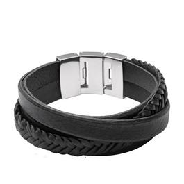 Fossil Fossil Multi-Strand Leather Bracelet JF02079040