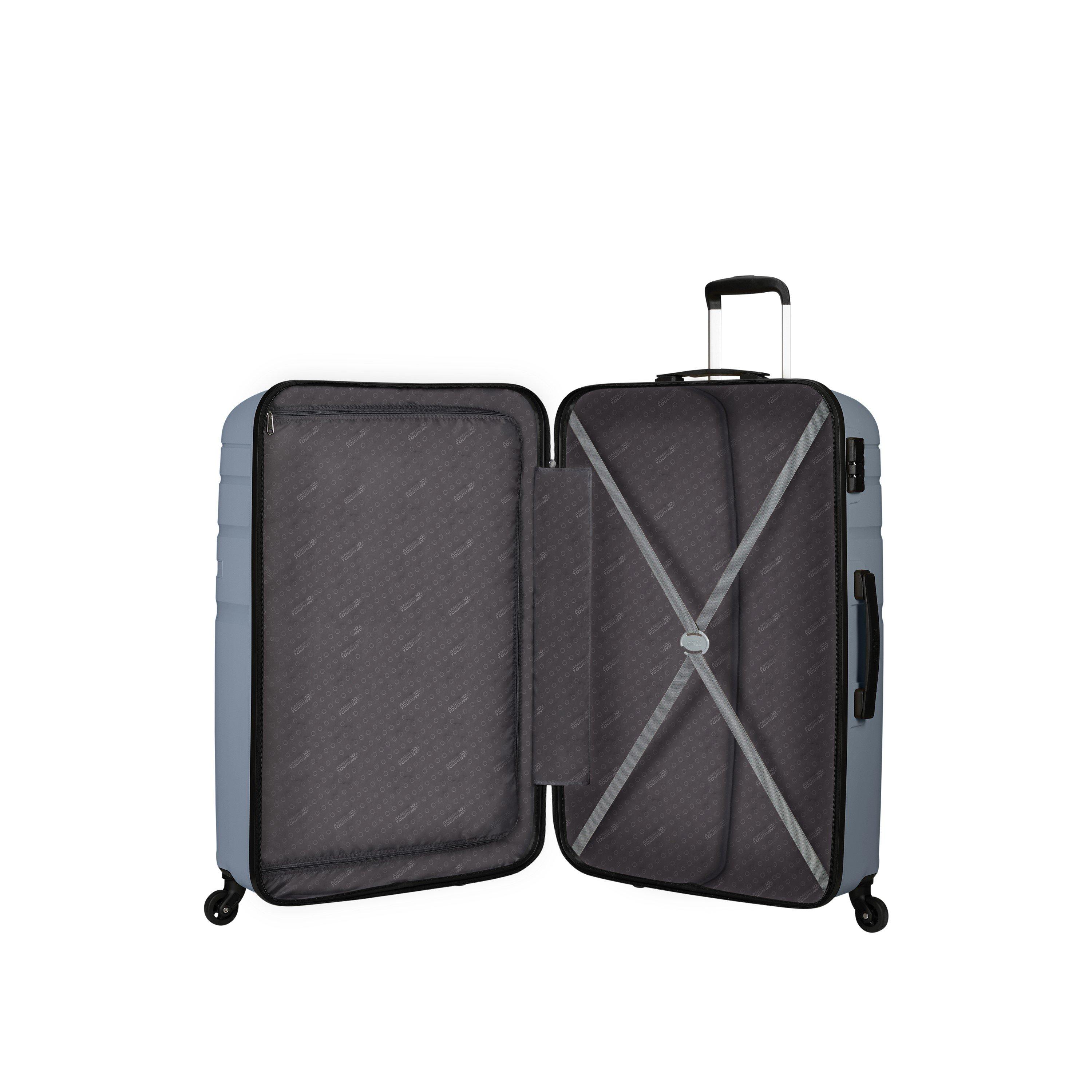 Grey - American Tourister - American Upland Jet Driver Hard Suitcase - 3
