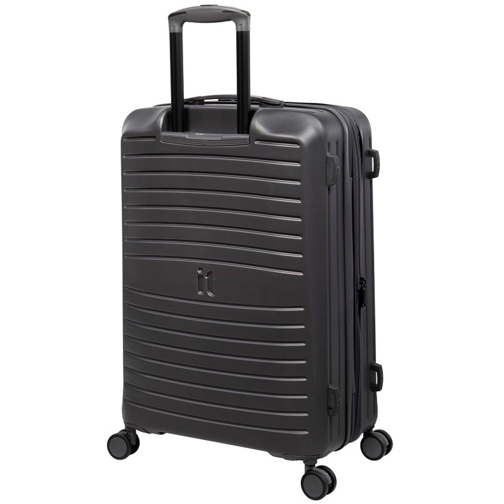 Charcoal - IT Luggage - Wheel Trolley Suitcase - 2