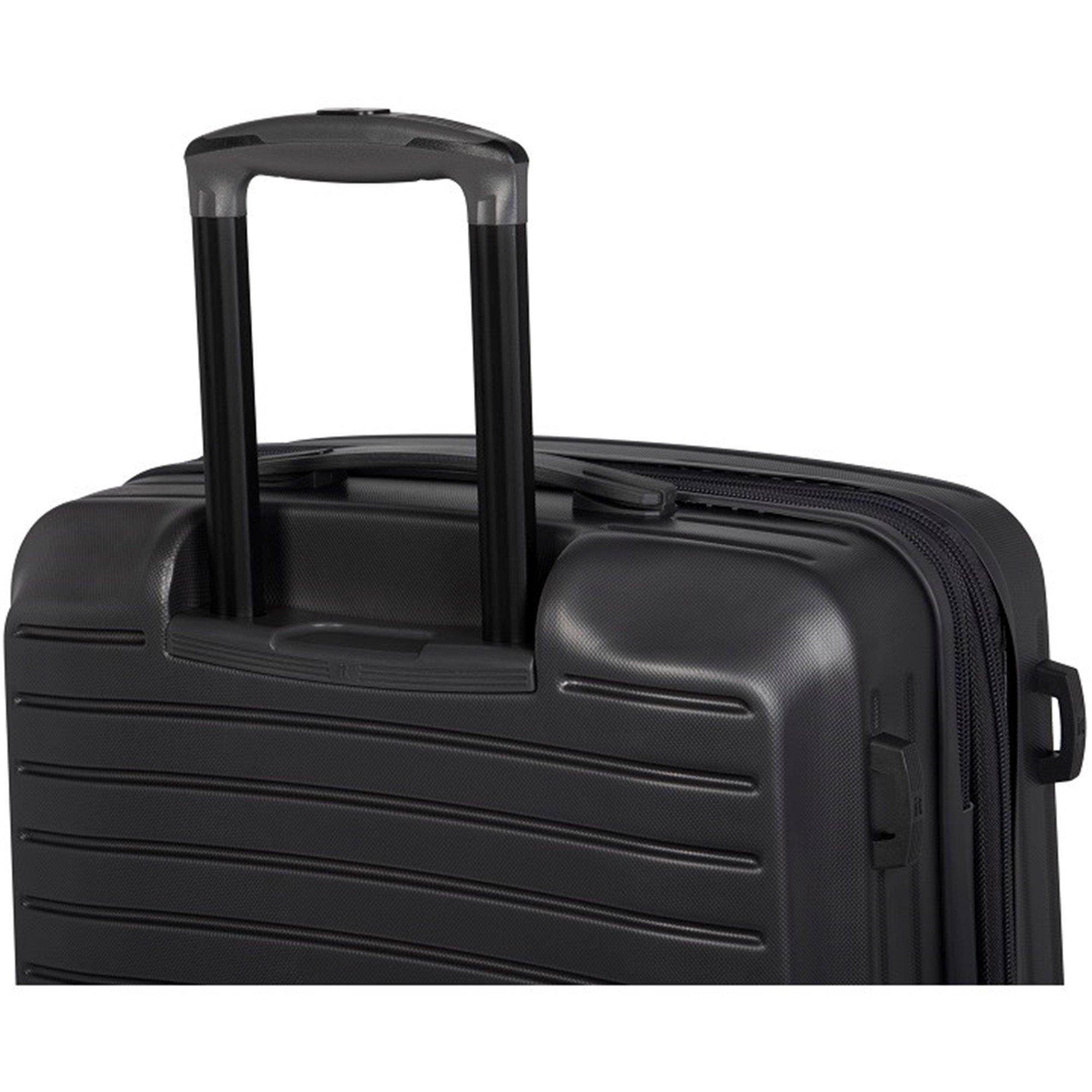 Charcoal - IT Luggage - Wheel Trolley Suitcase - 4