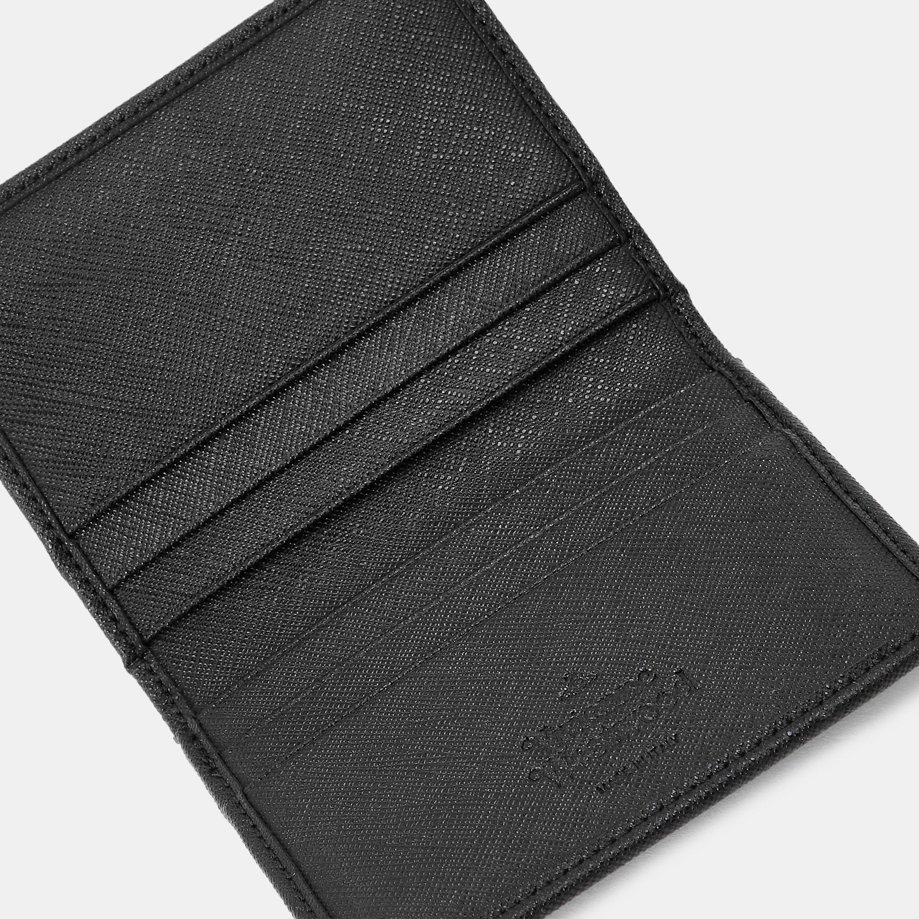 Black - Vivienne Westwood - Men's Viv Saffiano Card Holder - 4