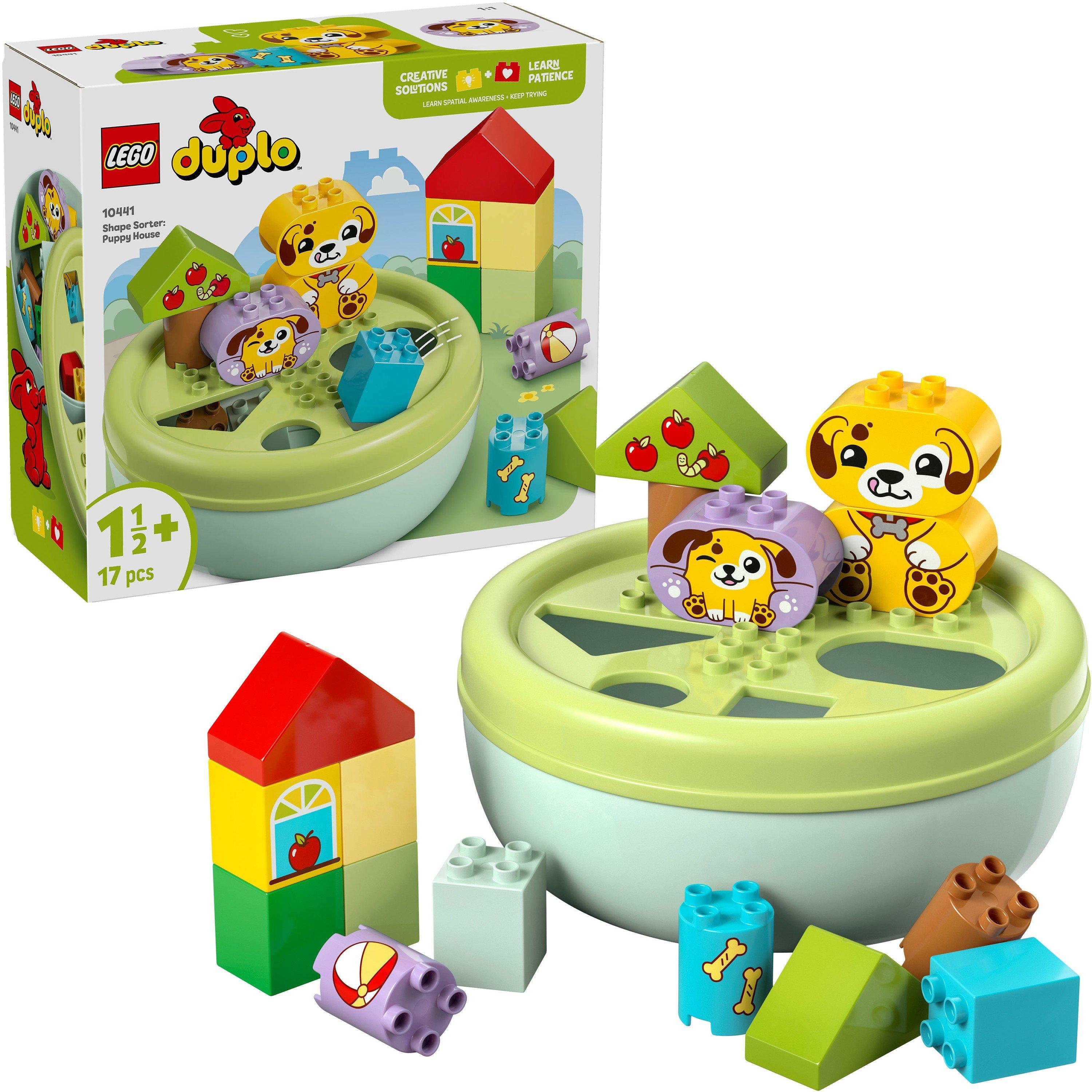 Puppy House - LEGO - LEGO® DUPLO® My First Shape Sorter: Puppy House Toddler Learning Toy 10441 - 1
