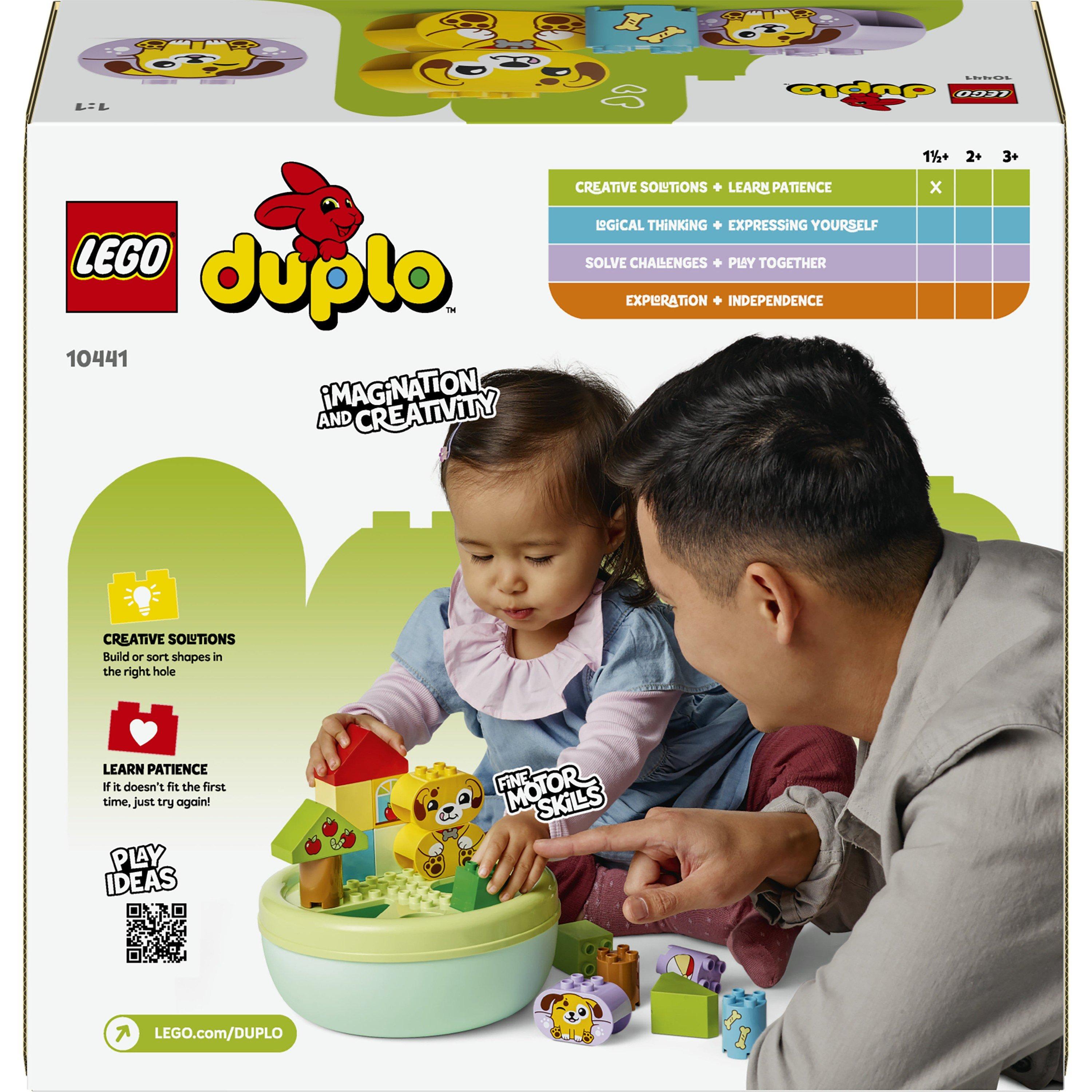 Puppy House - LEGO - LEGO® DUPLO® My First Shape Sorter: Puppy House Toddler Learning Toy 10441 - 9