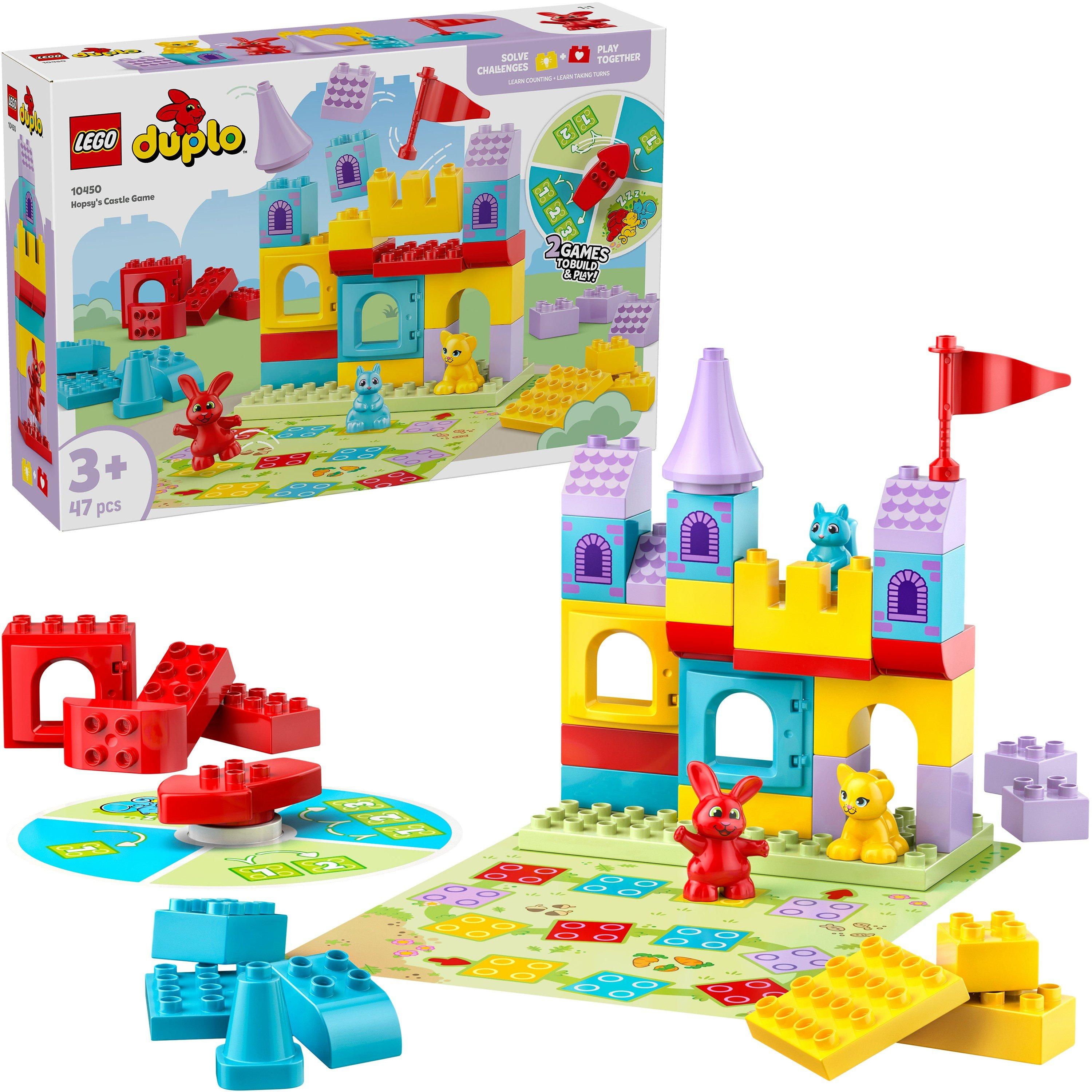 Castle Game - LEGO - LEGO® DUPLO® Hopsy’s Castle Game Learn-Through-Play Building Toy 10450 - 1