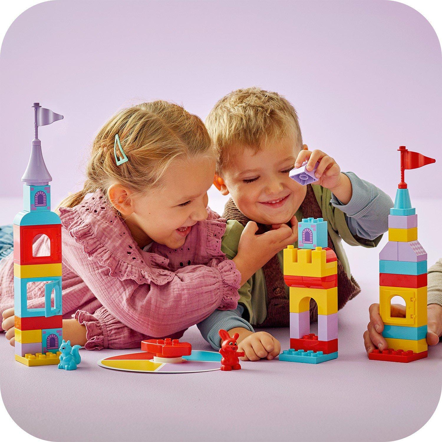 Castle Game - LEGO - LEGO® DUPLO® Hopsy’s Castle Game Learn-Through-Play Building Toy 10450 - 12