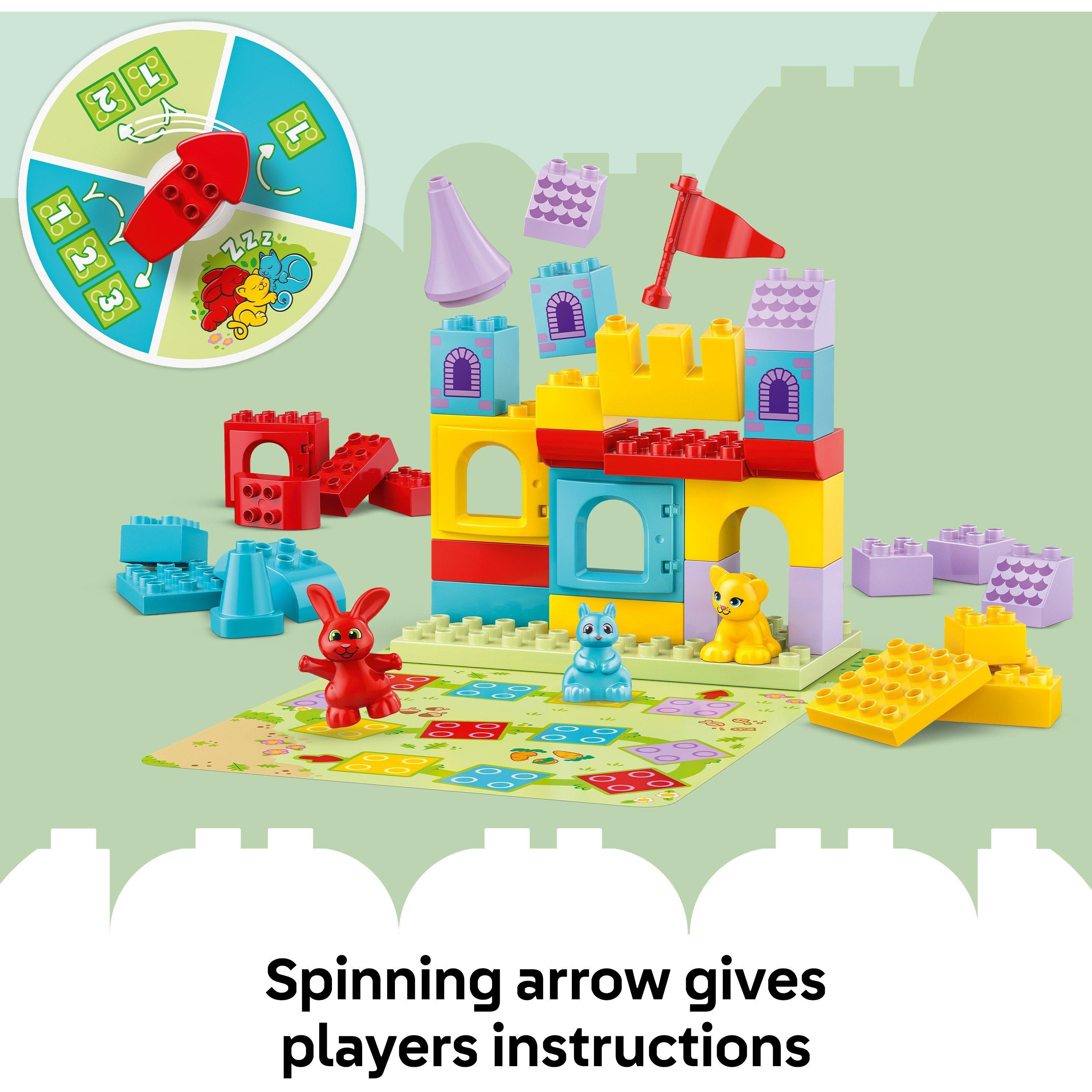 Castle Game - LEGO - LEGO® DUPLO® Hopsy’s Castle Game Learn-Through-Play Building Toy 10450 - 6