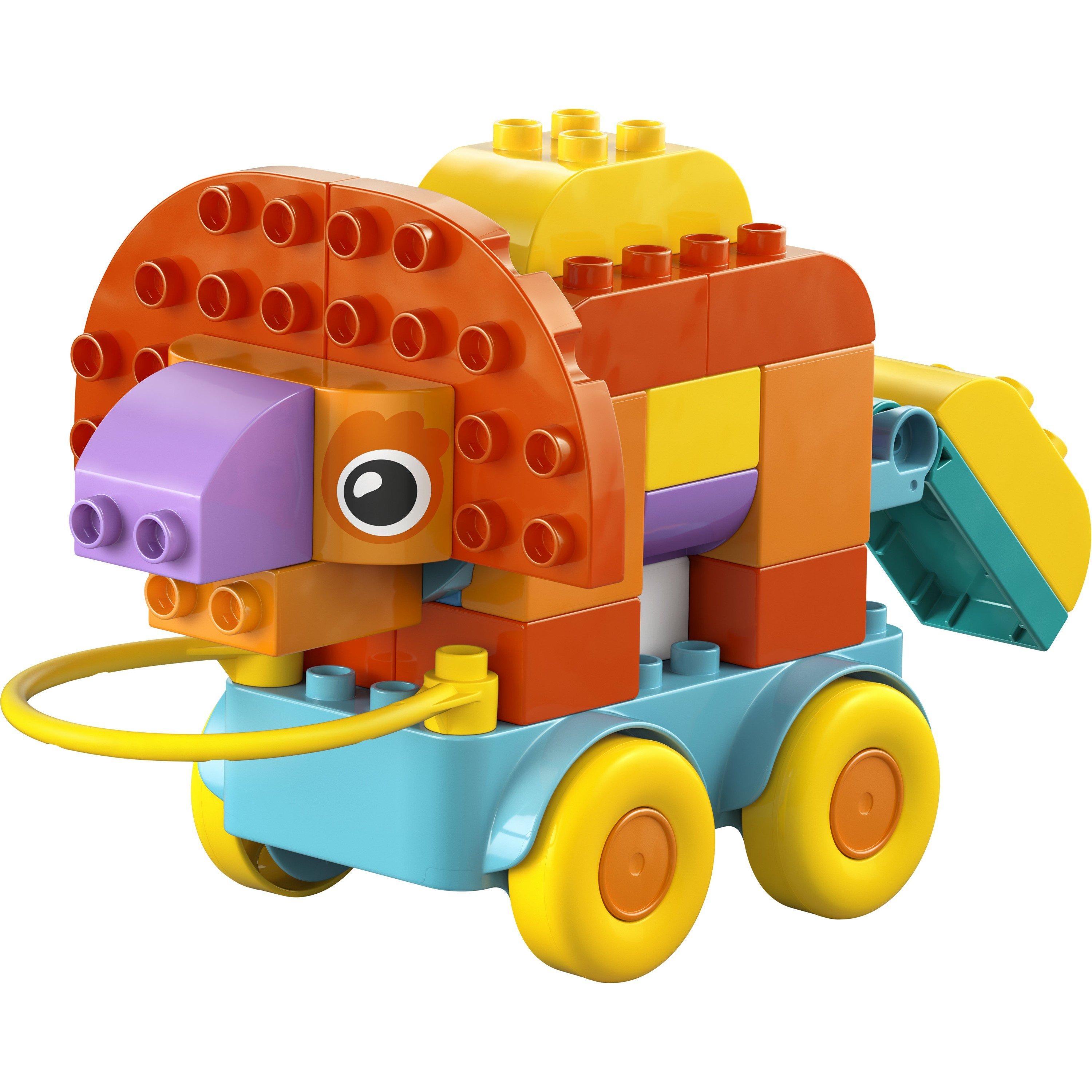 Dinos op Wielen - LEGO - LEGO® DUPLO® Town 3in1 Dinosaurs on Wheels Learn-Through-Play Toddler Toy 10451 - 13