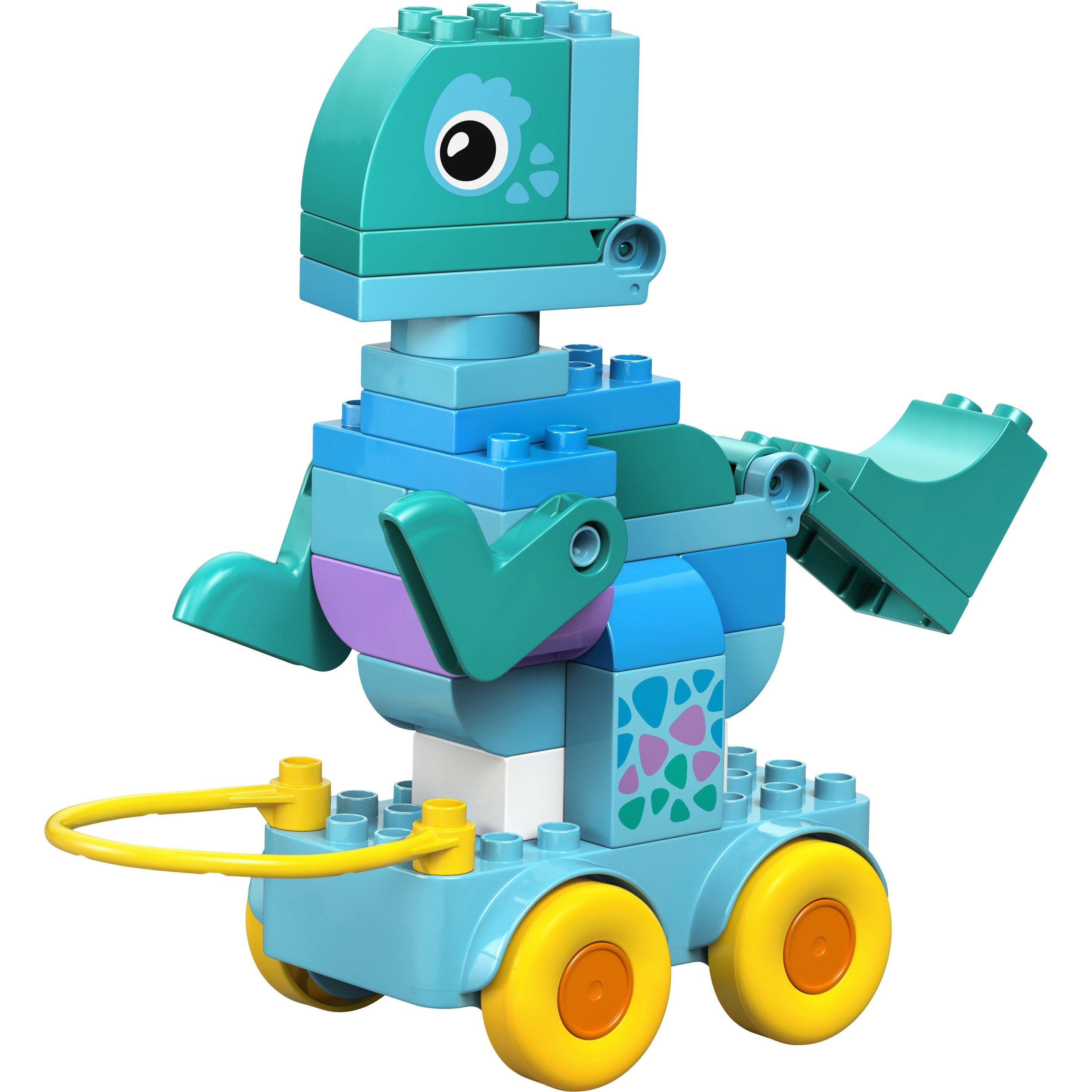 Dinos op Wielen - LEGO - LEGO® DUPLO® Town 3in1 Dinosaurs on Wheels Learn-Through-Play Toddler Toy 10451 - 15