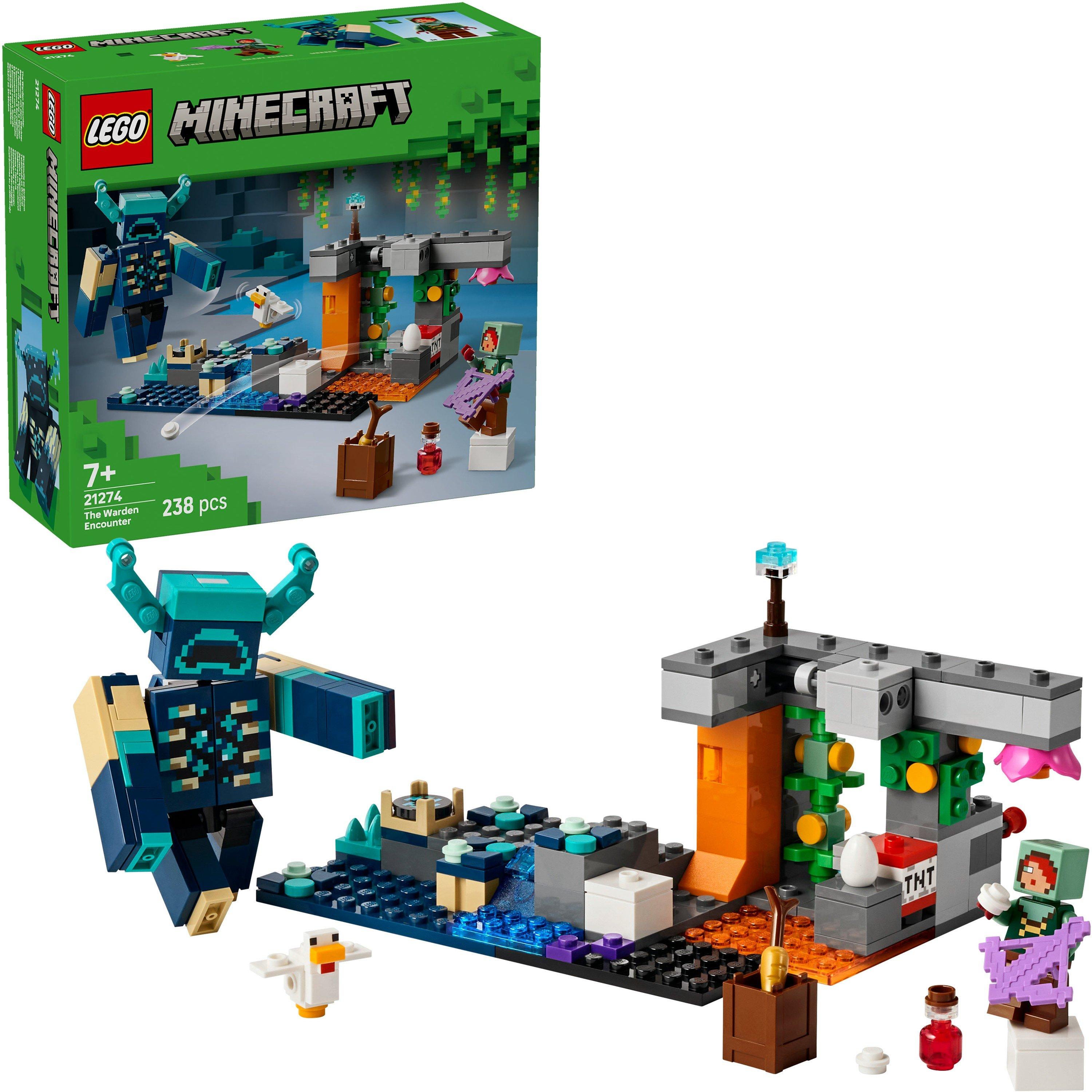 The Warden - LEGO - LEGO® Minecraft® The Warden Encounter Collectible Video Game Merch 21274 - 1