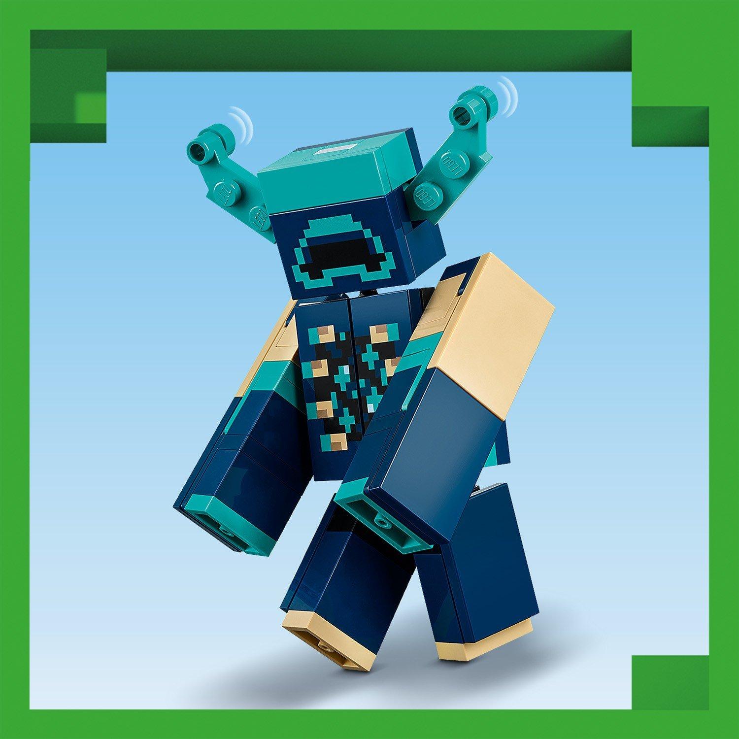 The Warden - LEGO - LEGO® Minecraft® The Warden Encounter Collectible Video Game Merch 21274 - 11