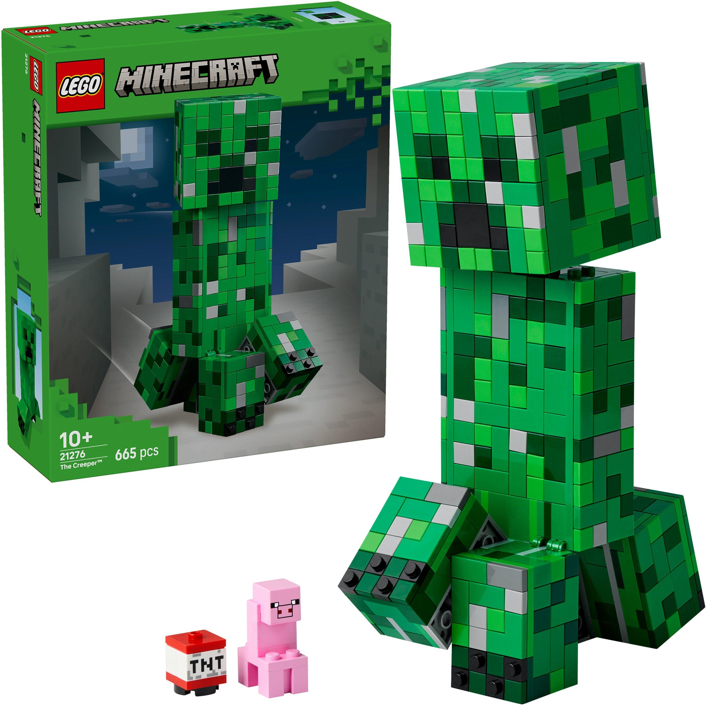 The Creeper - LEGO - LEGO® Minecraft® The Creeper™ Gamer Decor and Action Figure Building Toy 21276 - 1