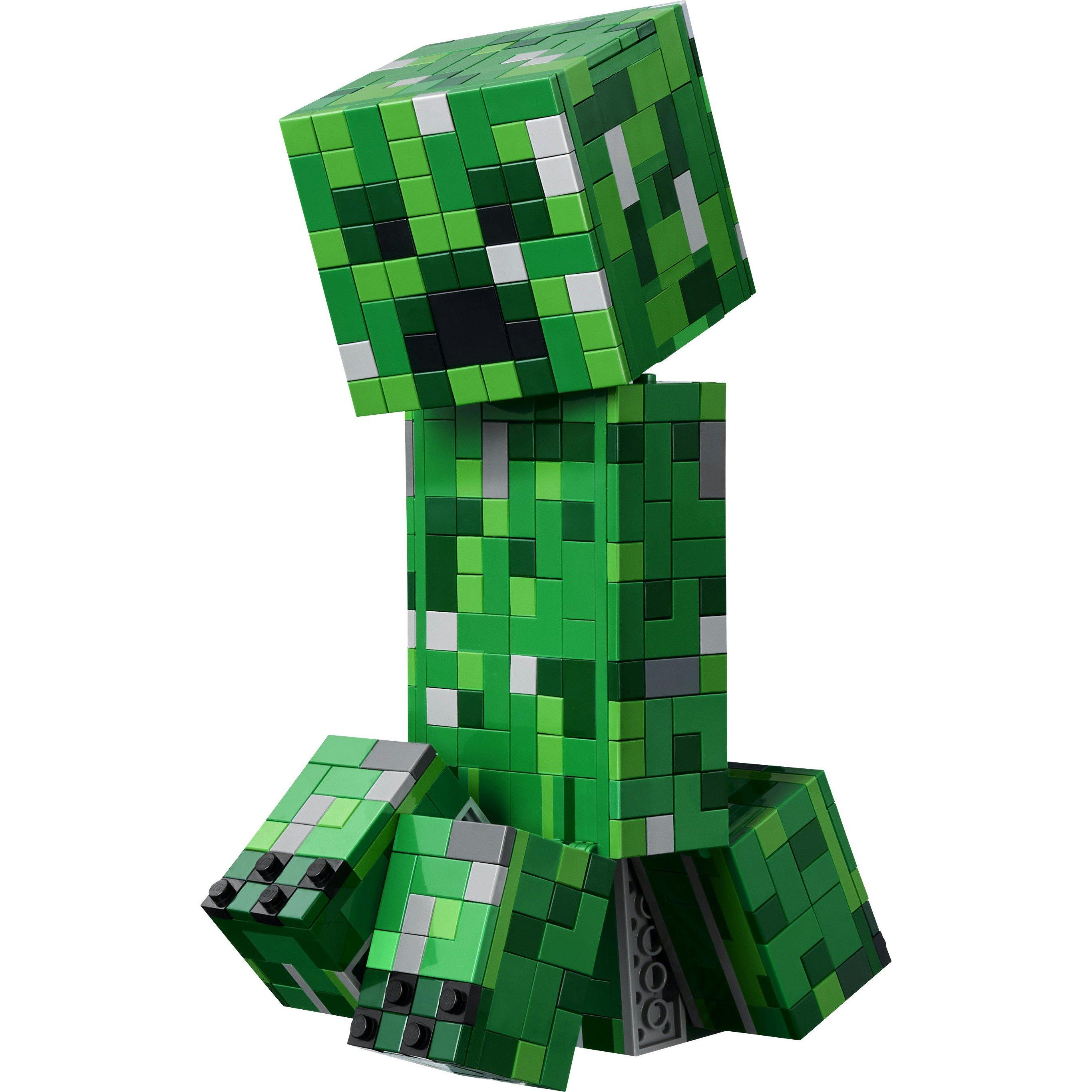 The Creeper - LEGO - LEGO® Minecraft® The Creeper™ Gamer Decor and Action Figure Building Toy 21276 - 13