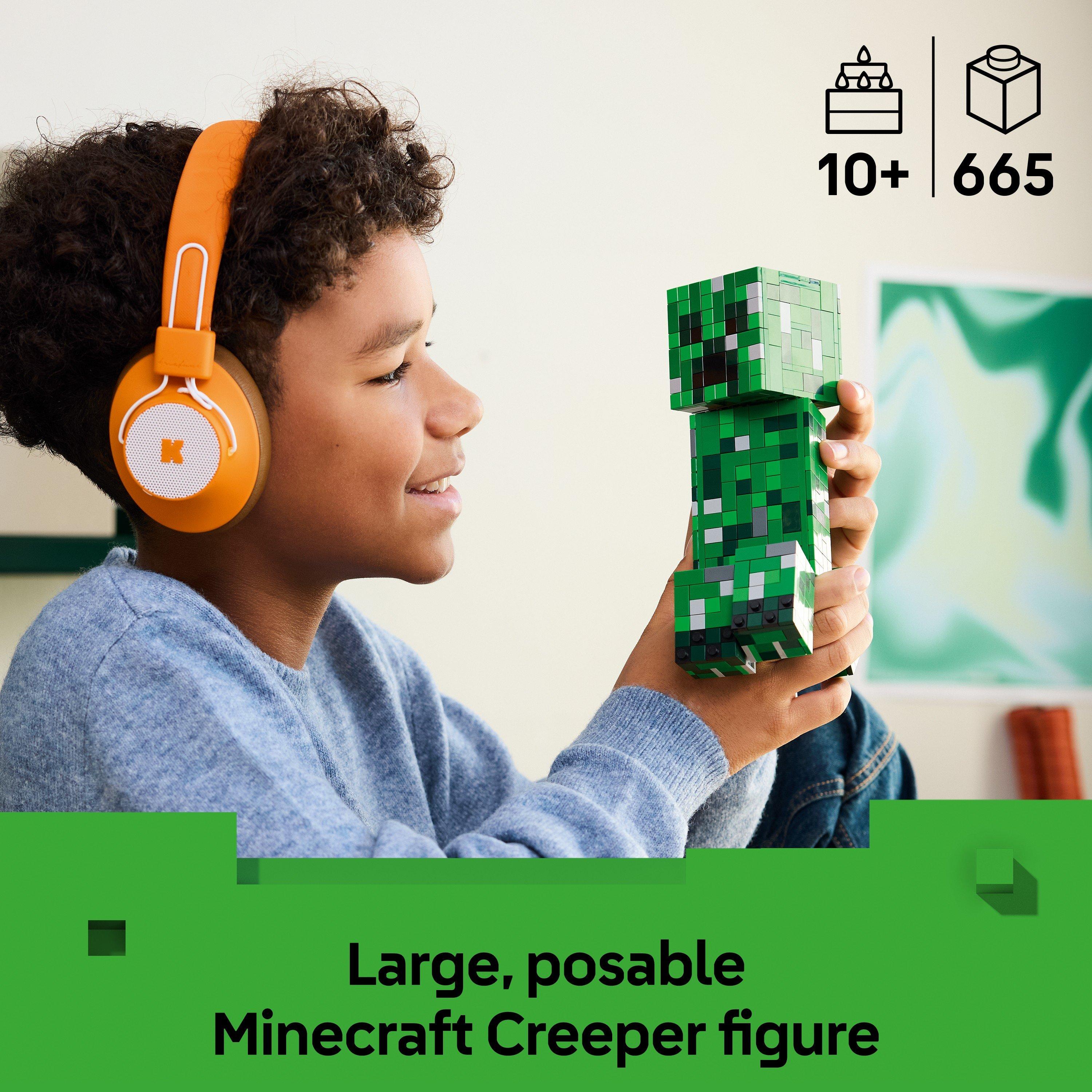 LEGO | LEGO® Minecraft® The Creeper™ Gamer Decor and Action Figure ...