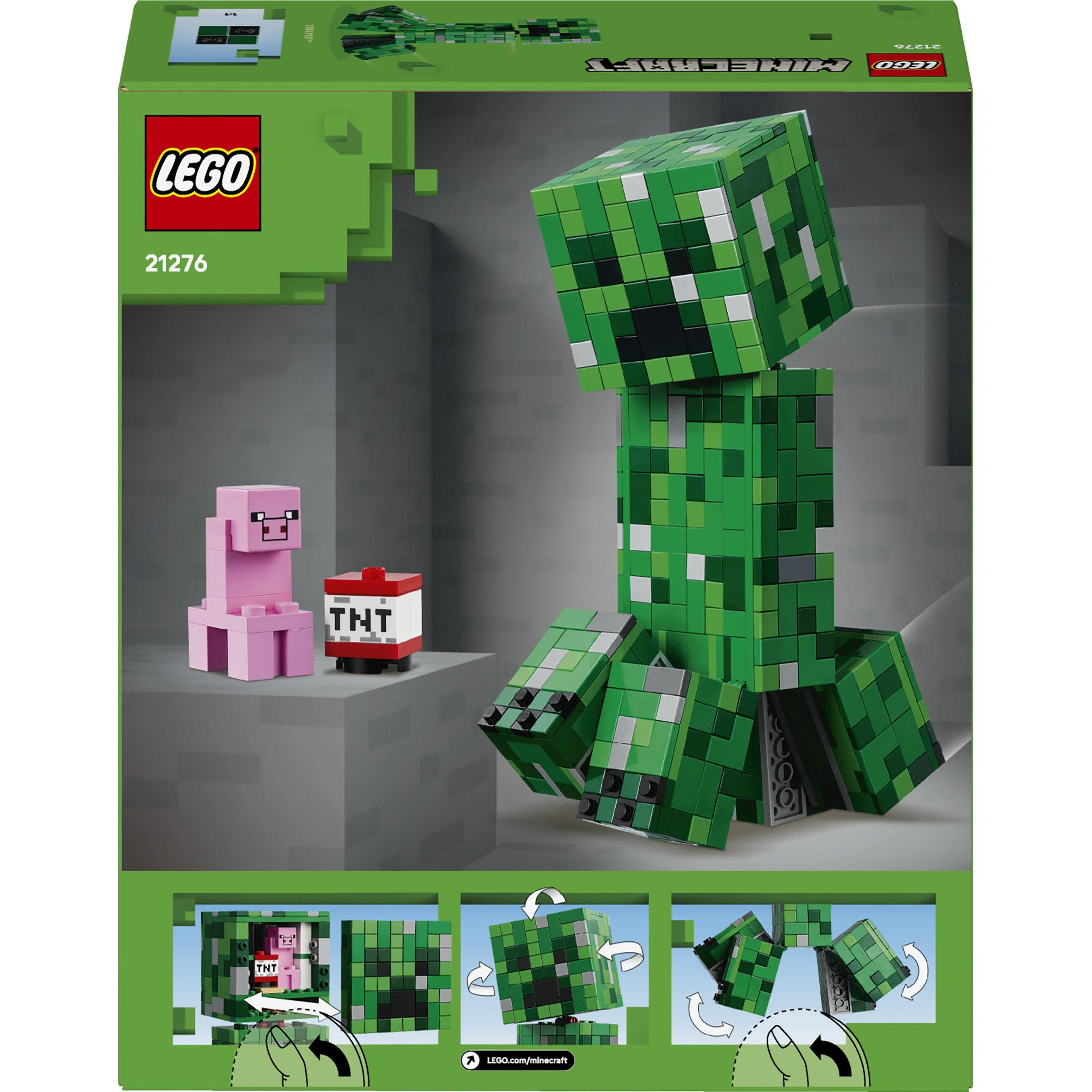 The Creeper - LEGO - LEGO® Minecraft® The Creeper™ Gamer Decor and Action Figure Building Toy 21276 - 9