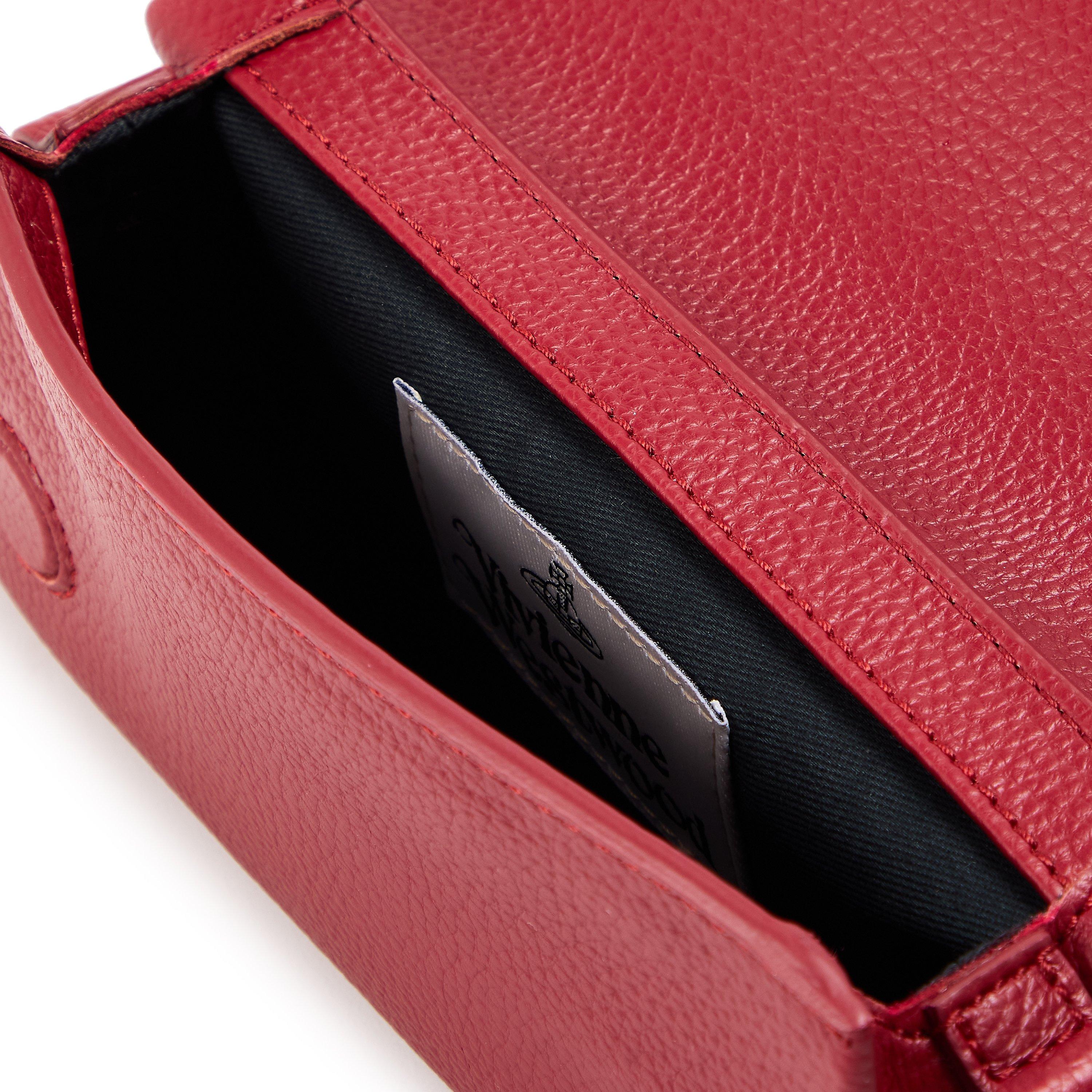 Red - Vivienne Westwood - Women's Viv Mini Chain Pouch Clutch Bag - 5