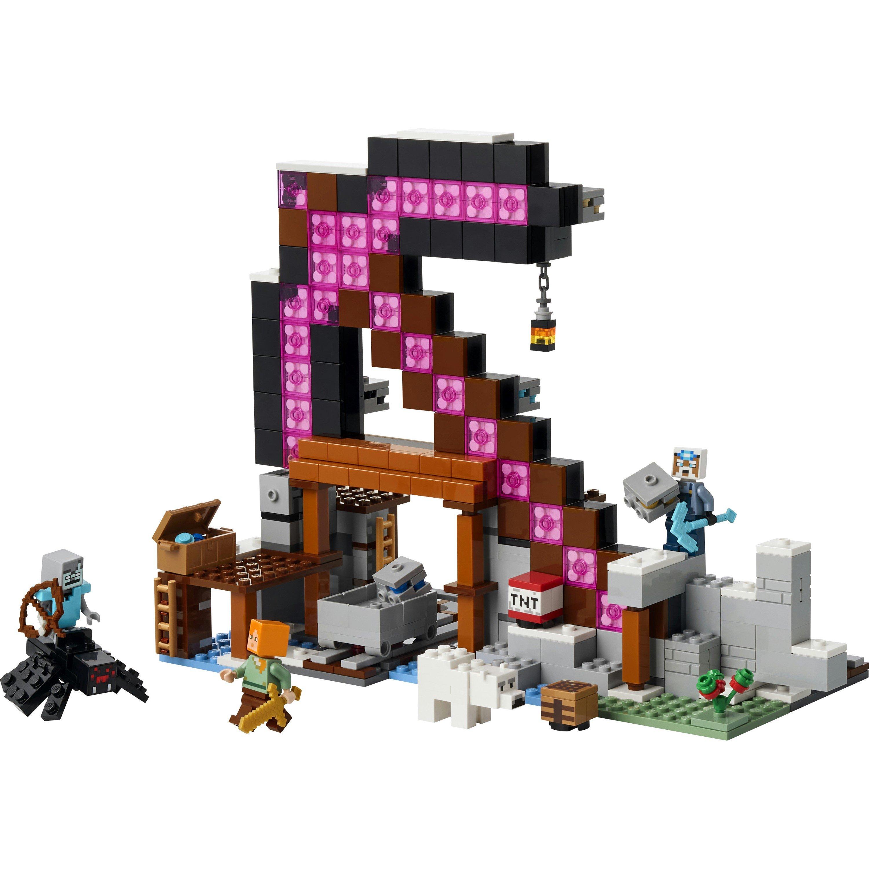 LEGO LEGO® Minecraft® The Pickaxe Mine Gamer-Room Decor and Axe