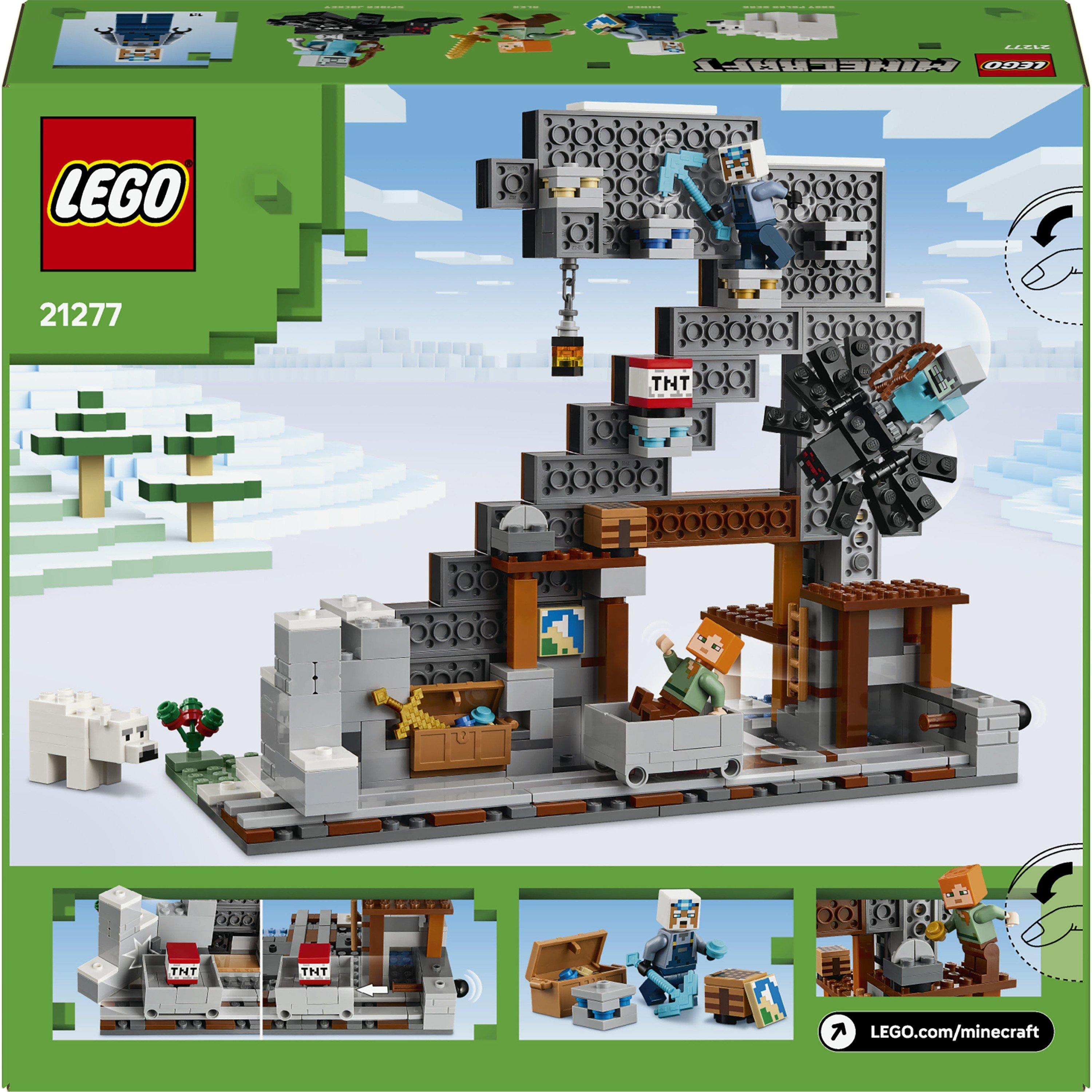 Pickaxe Mine - LEGO - LEGO® Minecraft® The Pickaxe Mine Gamer-Room Decor and Axe Toy 21277 - 9