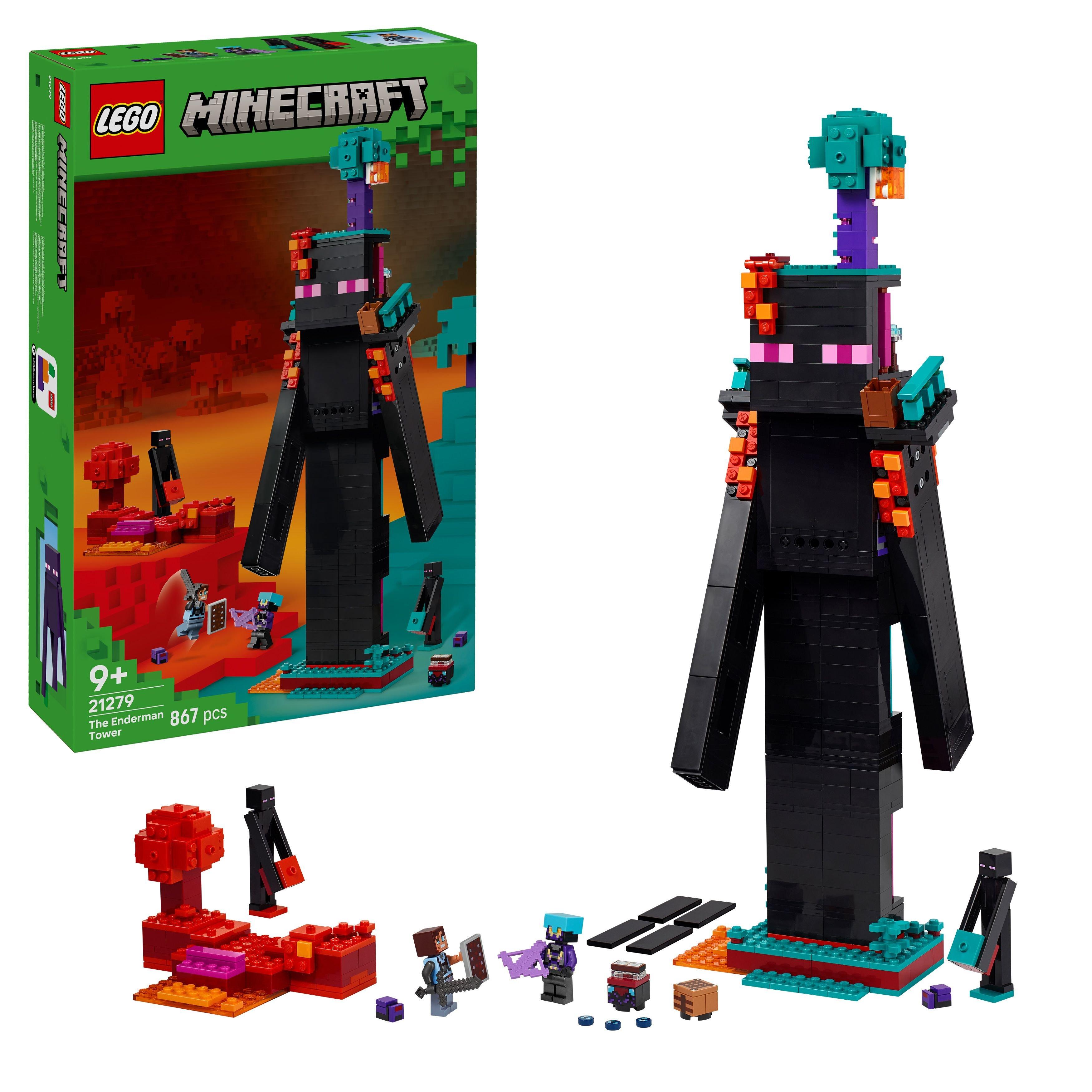 LEGO LEGO® Minecraft® The Enderman Tower Toy for Kids Gamer Gift