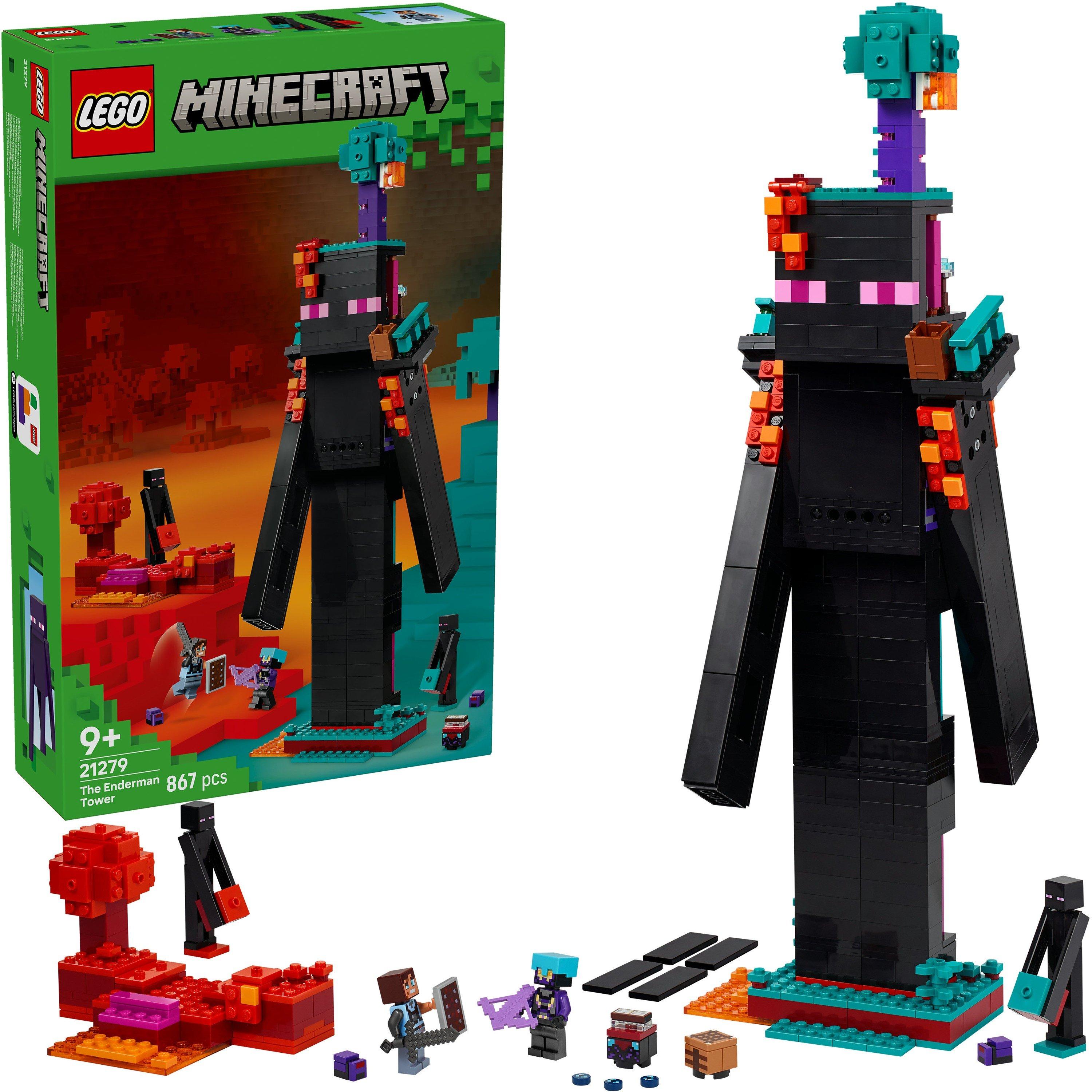 Enderman Tower - LEGO - LEGO® Minecraft® The Enderman Tower Toy for Kids Gamer Gift 21279 - 1