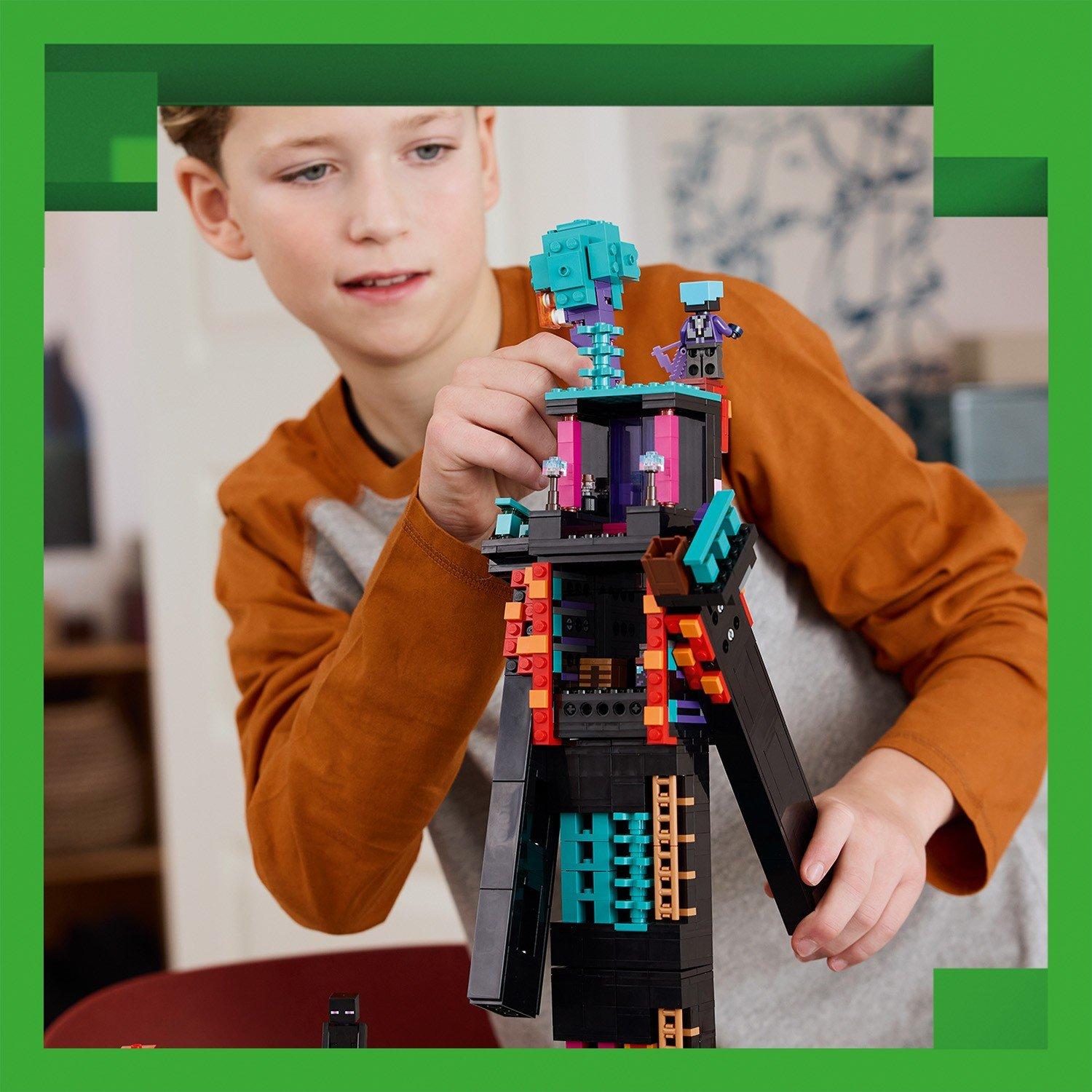 Enderman Tower - LEGO - LEGO® Minecraft® The Enderman Tower Toy for Kids Gamer Gift 21279 - 11