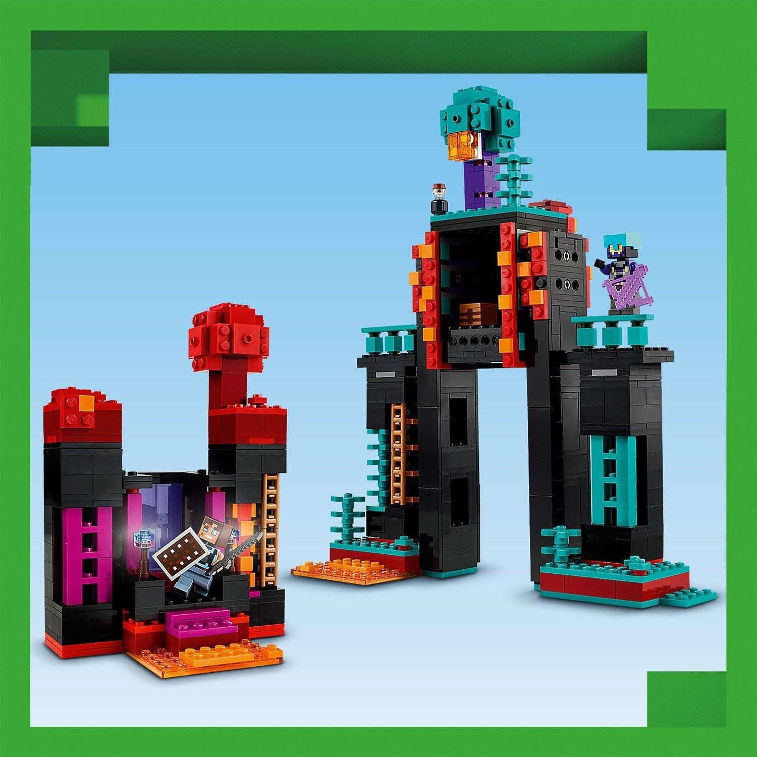 Enderman Tower - LEGO - LEGO® Minecraft® The Enderman Tower Toy for Kids Gamer Gift 21279 - 12