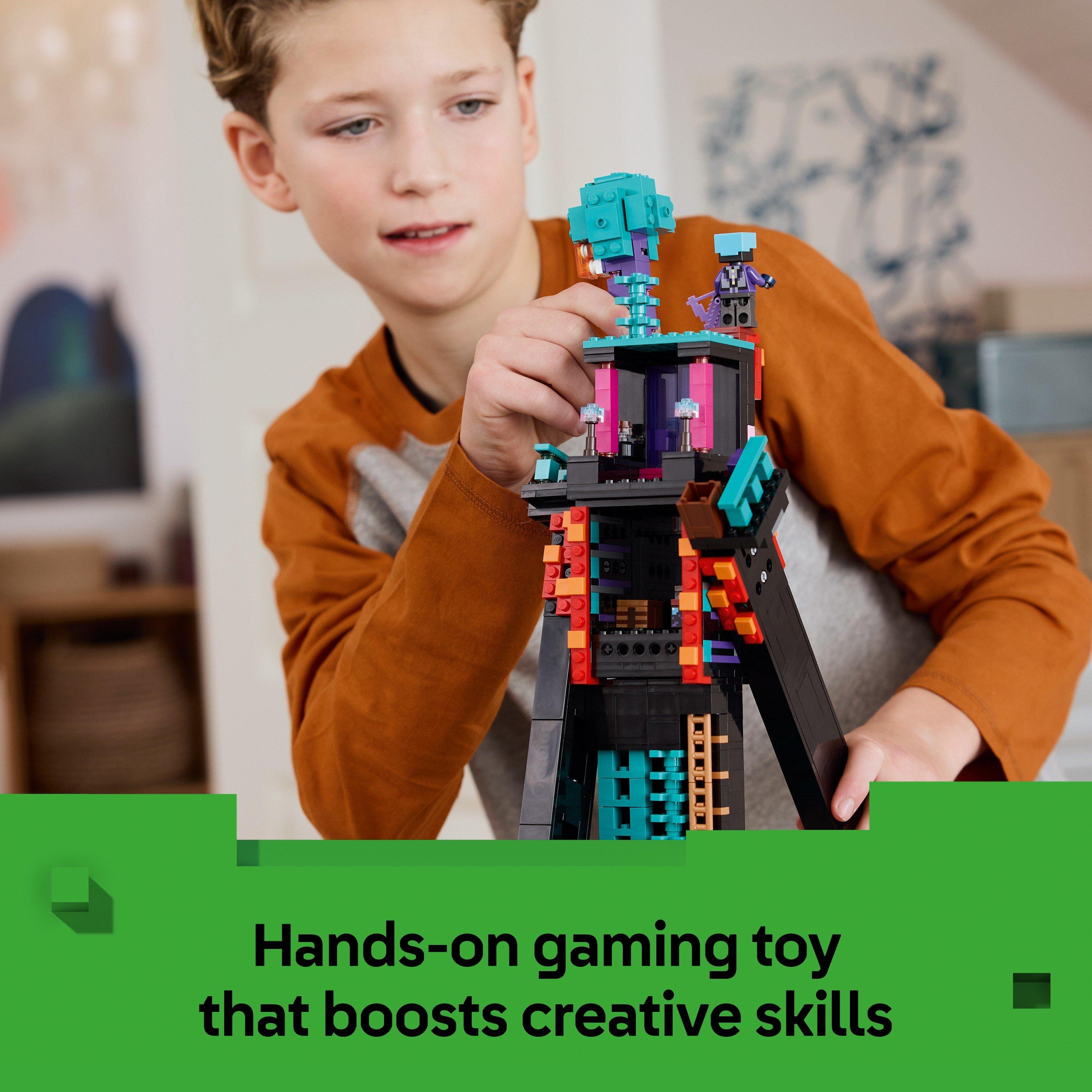 Enderman Tower - LEGO - LEGO® Minecraft® The Enderman Tower Toy for Kids Gamer Gift 21279 - 6