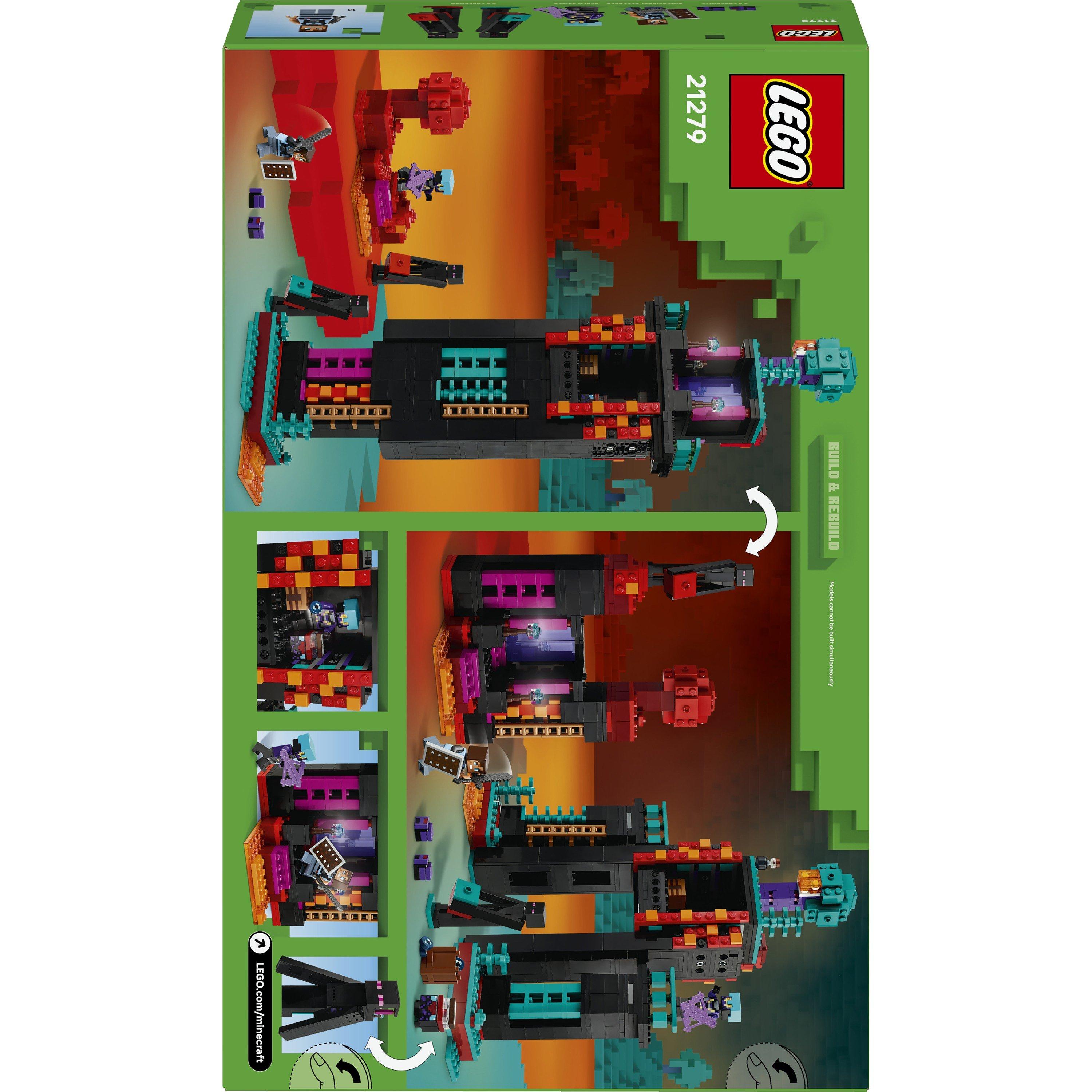 Enderman Tower - LEGO - LEGO® Minecraft® The Enderman Tower Toy for Kids Gamer Gift 21279 - 9